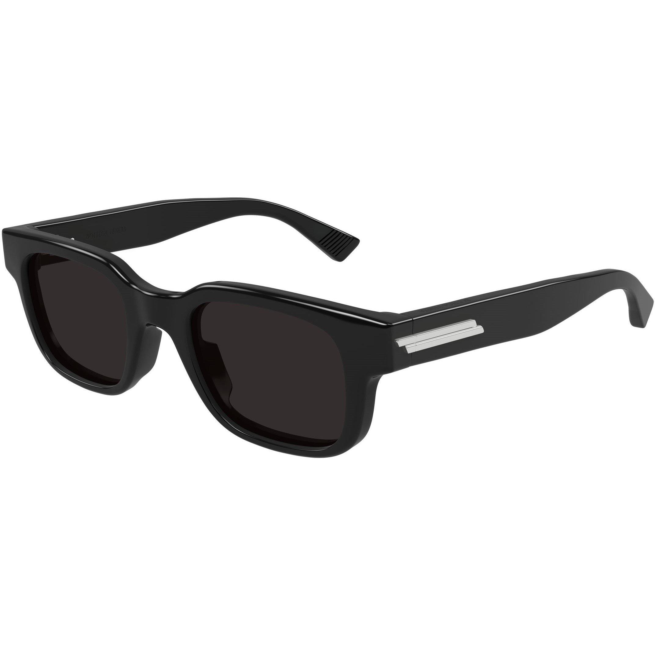Bottega Veneta Men's Rectangle Sunglasses - Black