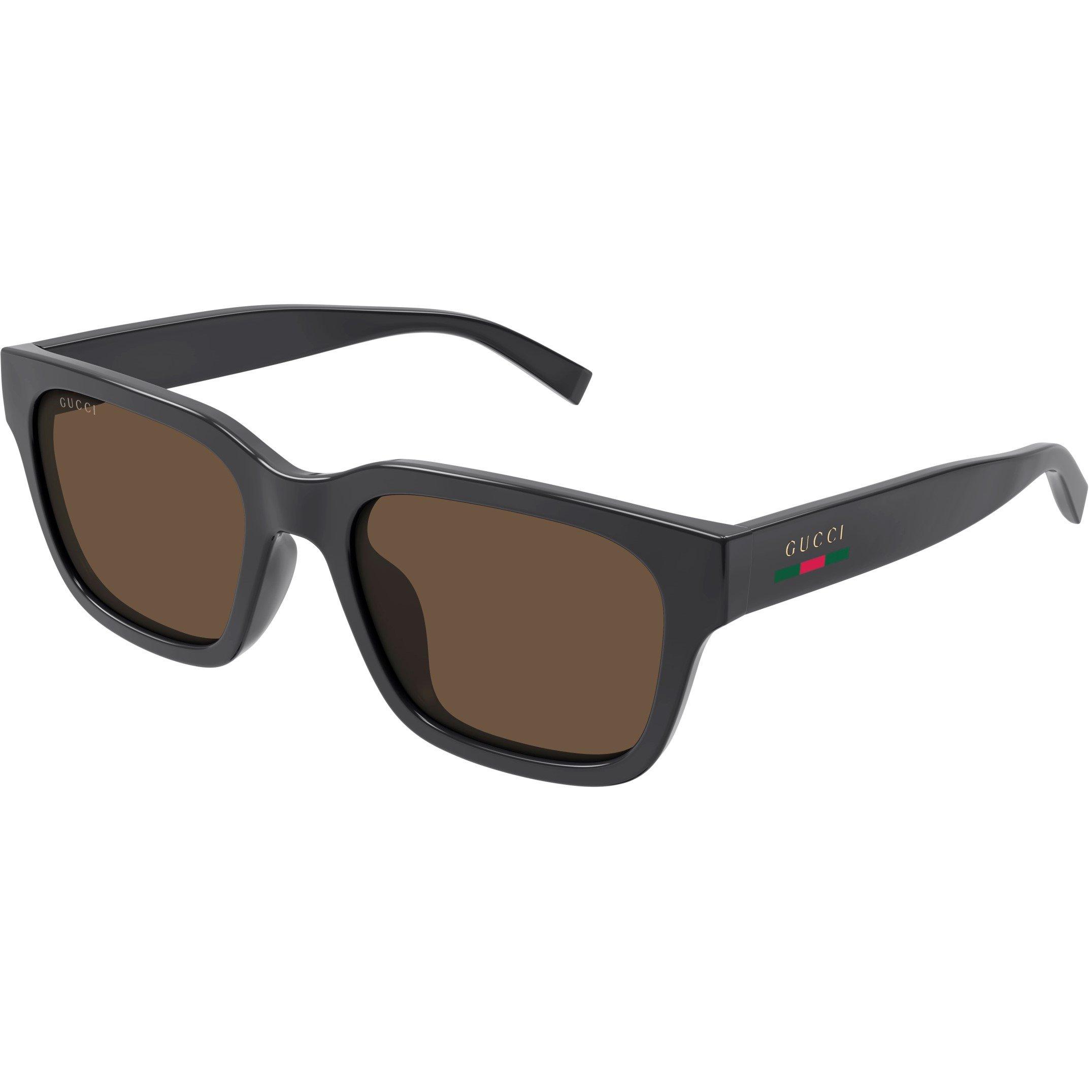 Grey/Brown - Gucci - Wayfarer Sunglasse - 1