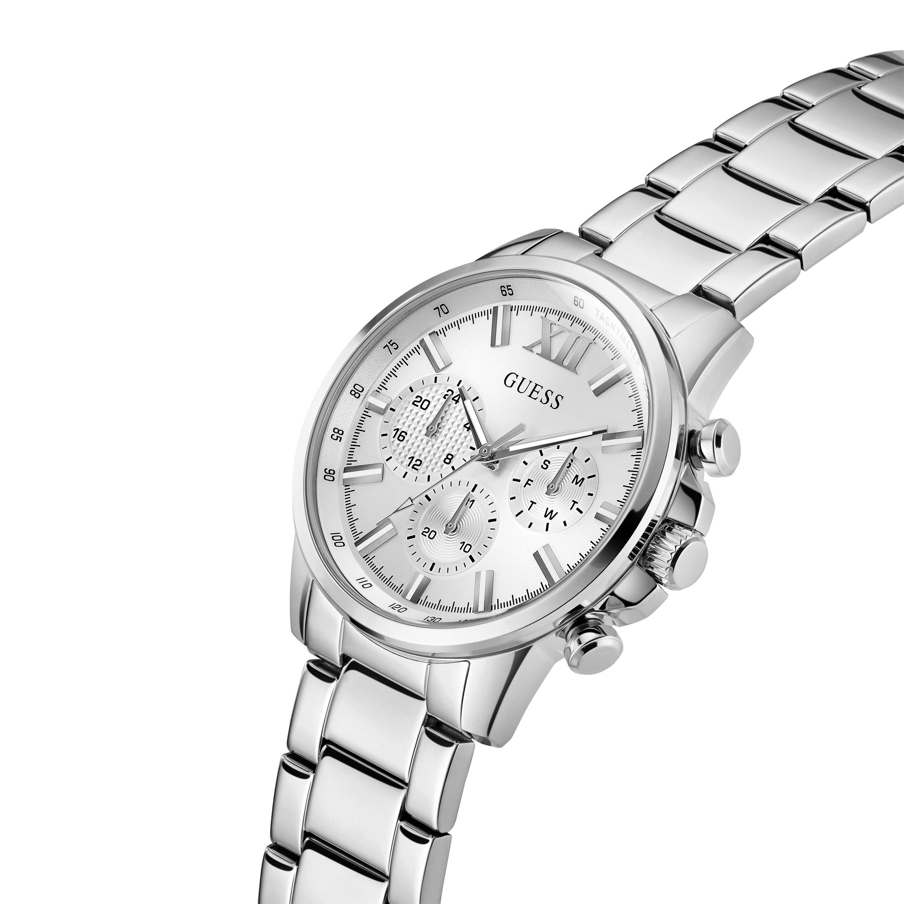 Silver Tone - Guess - GesJwl Walker Watch Sn71 - 4