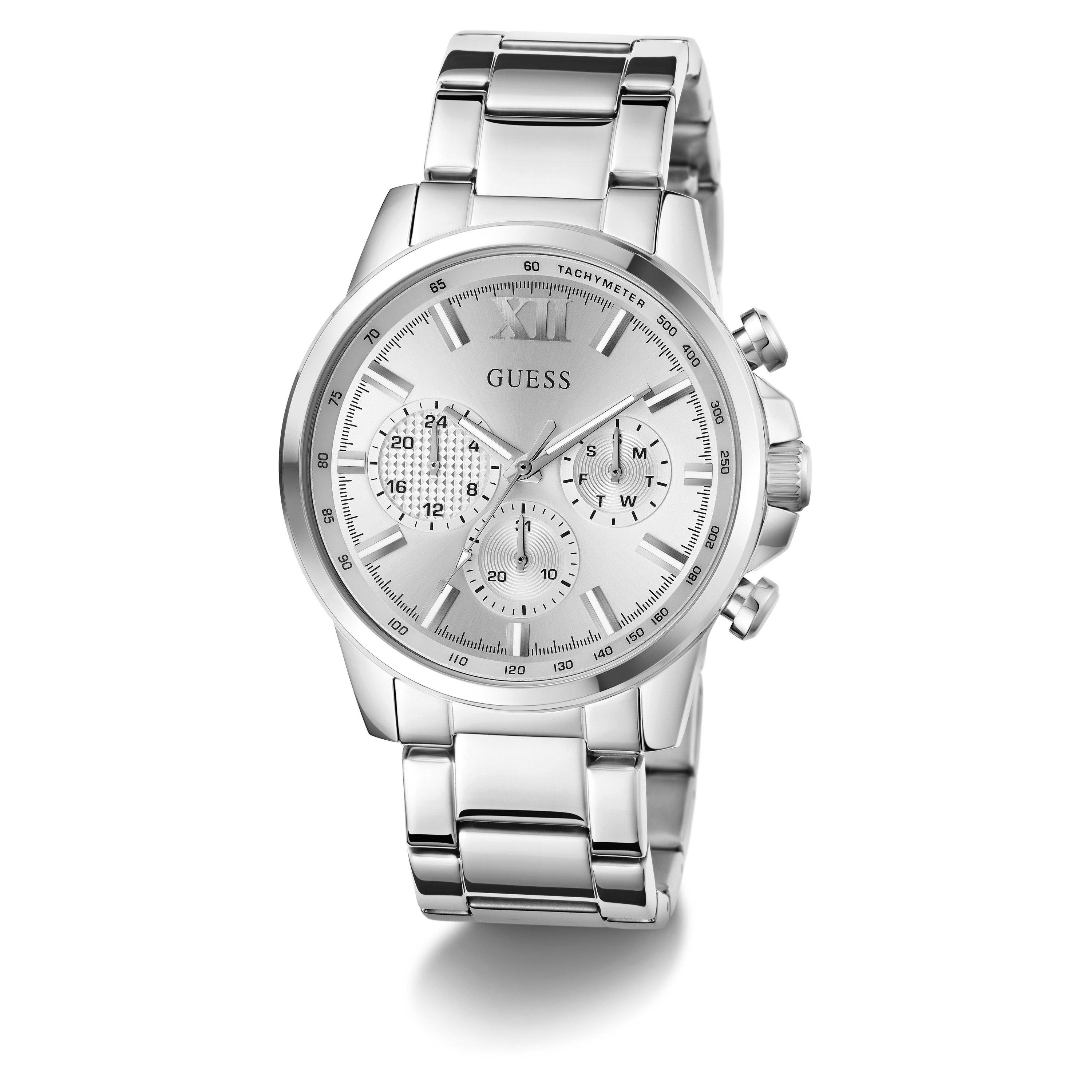 Silver Tone - Guess - GesJwl Walker Watch Sn71 - 5