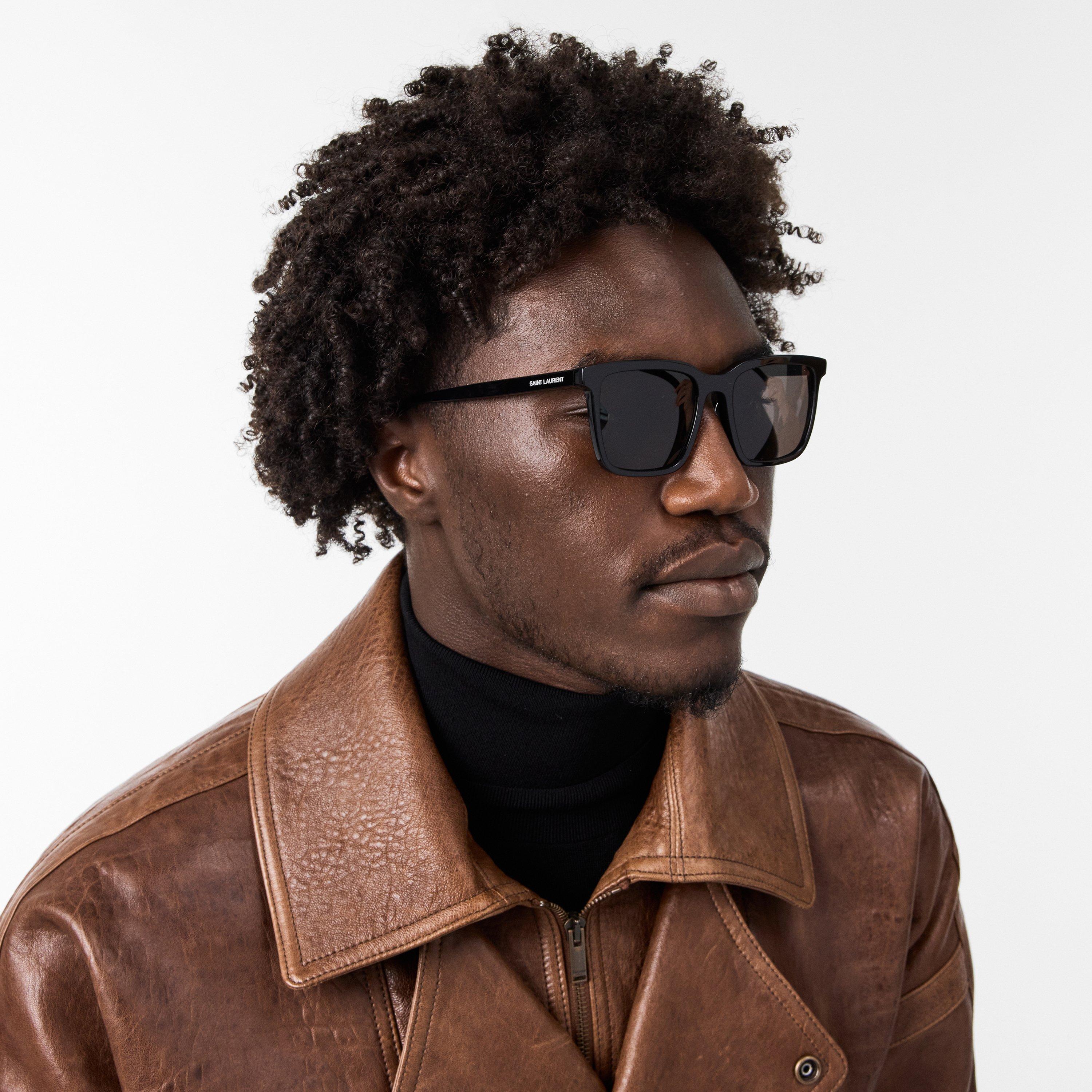 Black - Saint Laurent - Men's Wayfarer Sunglasses - 2