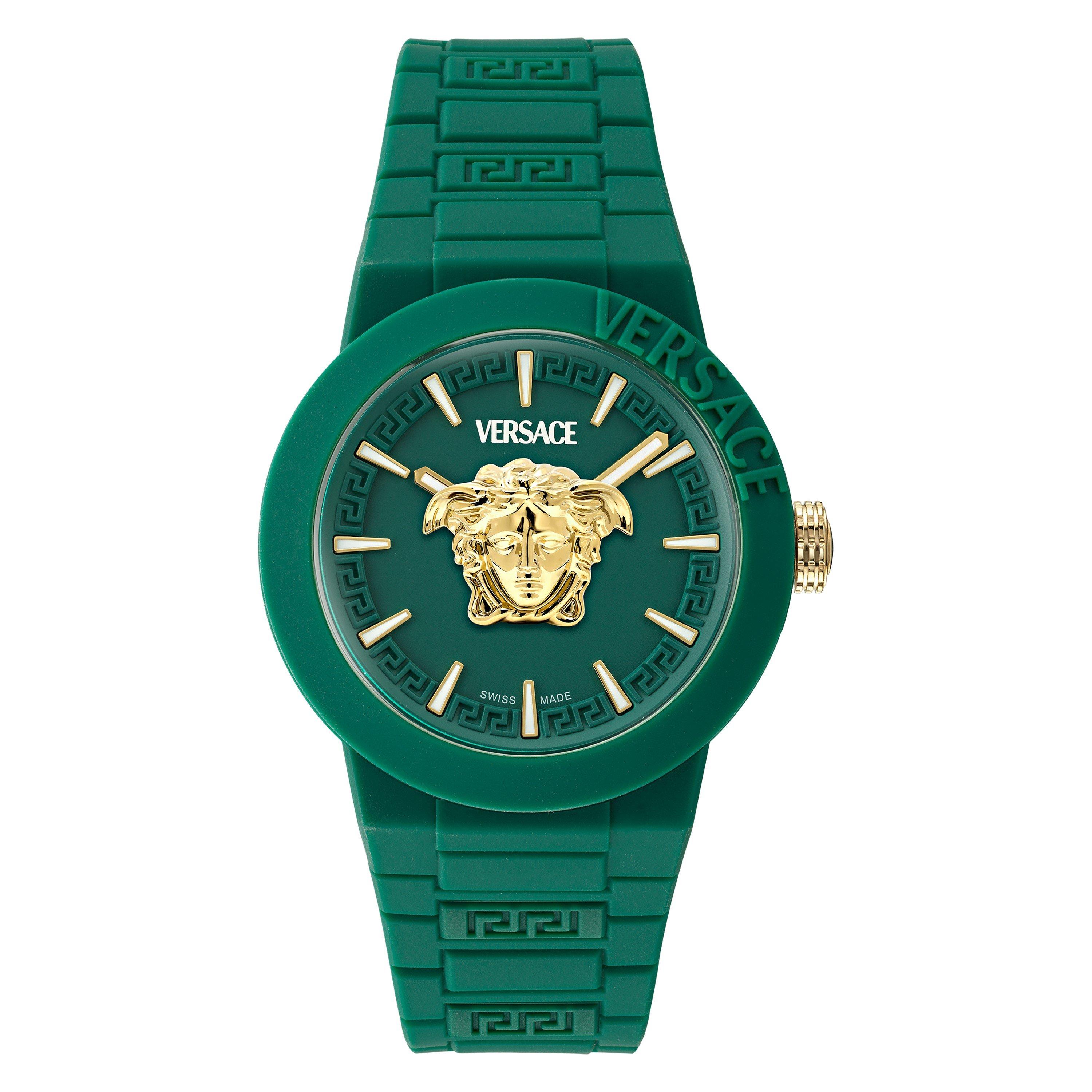 Green - Versace - Men's V Pop Analogue Quartz Watch - 1
