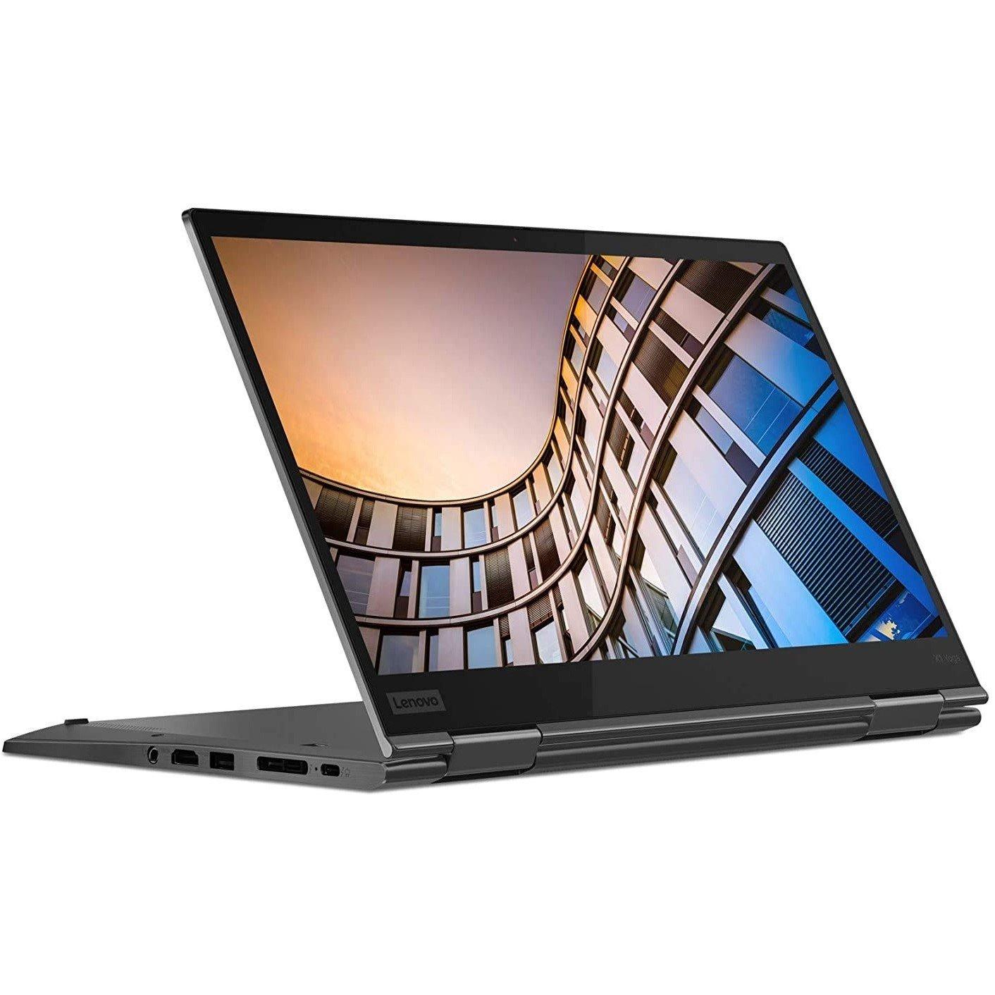 Lenovo  Refurbished Thinkpad X13 Yoga Gen 1 13 Inch Touchscreen Laptop - Intel Core I5-10310U - Black