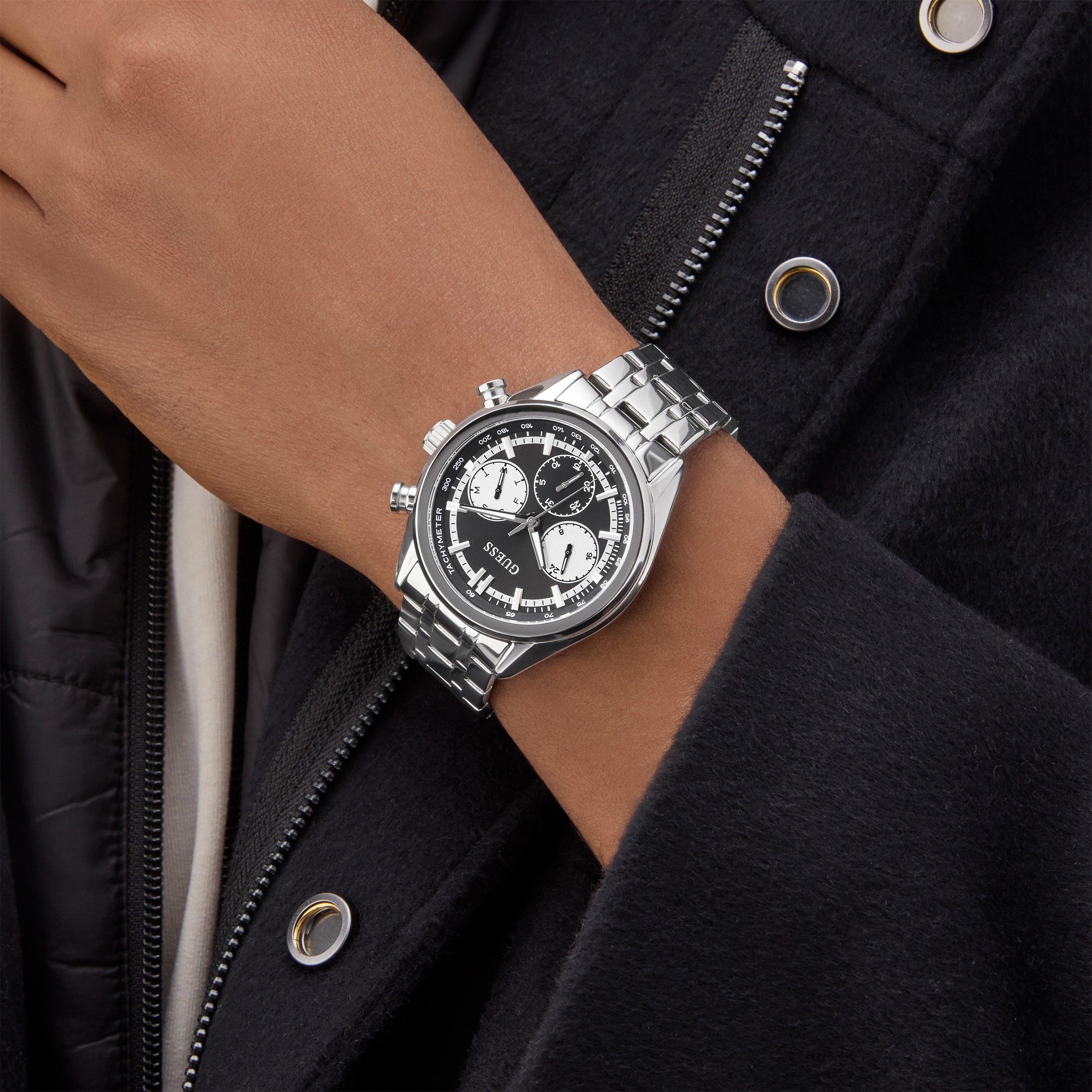 Black/Silver - Guess - GesJwl Dawson Watch Sn64 - 2