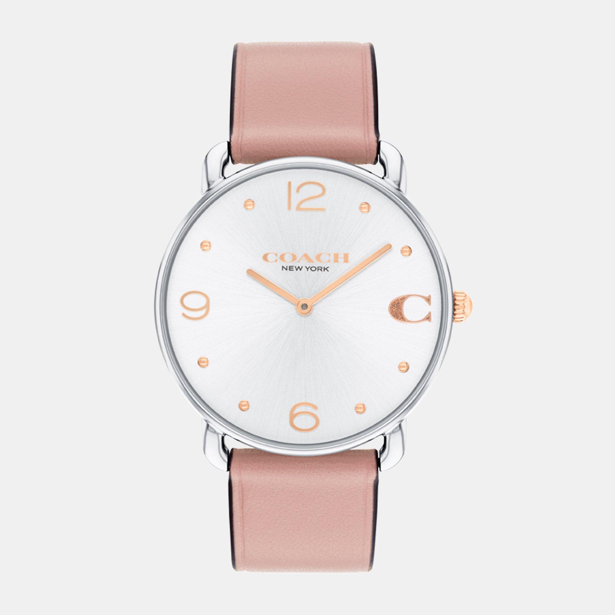 Coach Coach Ladies Elliot Watch - white/Silver