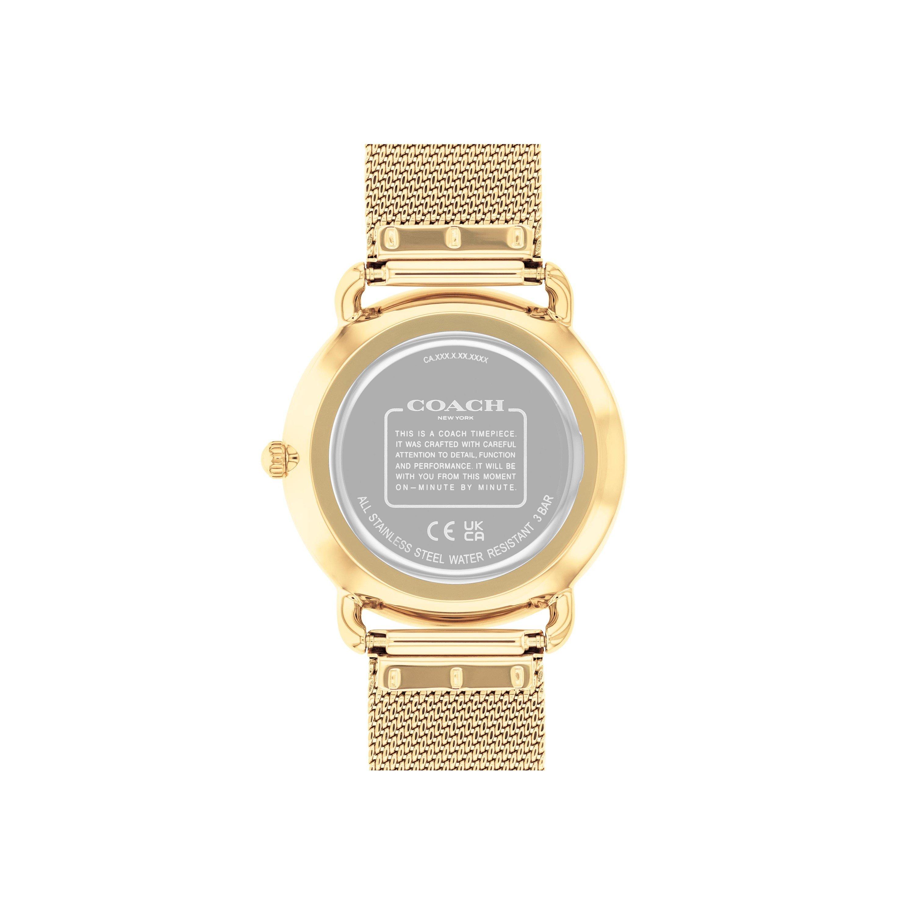 Gold - Coach - Coach Ladies Elliot Watch - 3