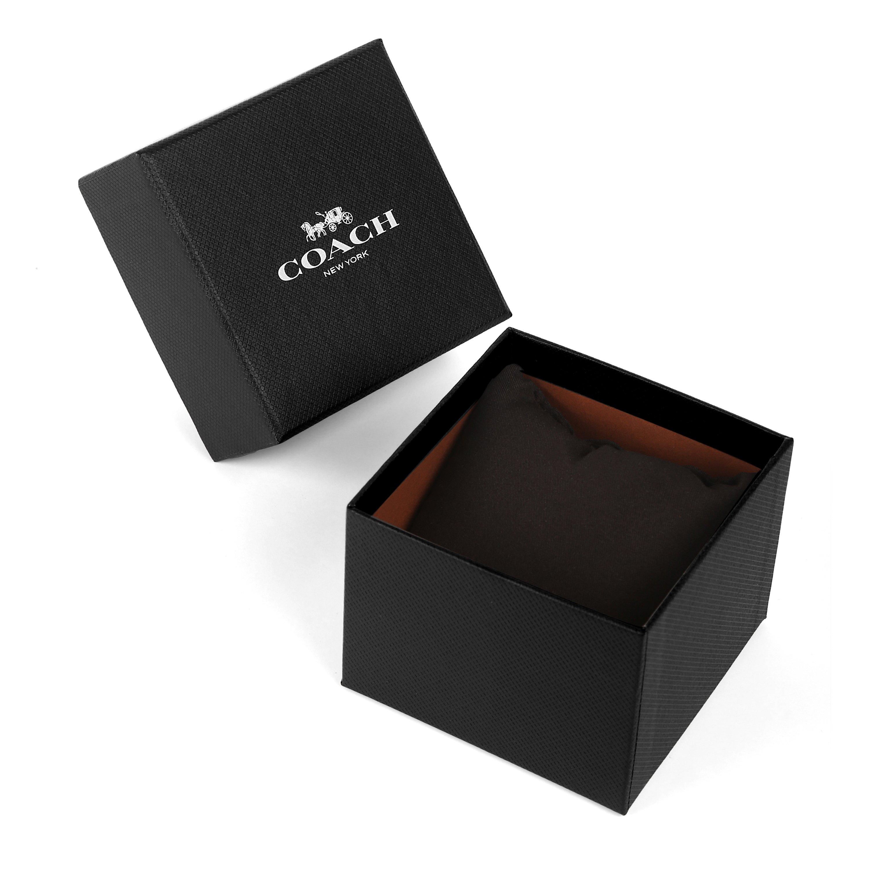 Silver - Coach - Coach Ladies Elliot Mesh Watch - 4