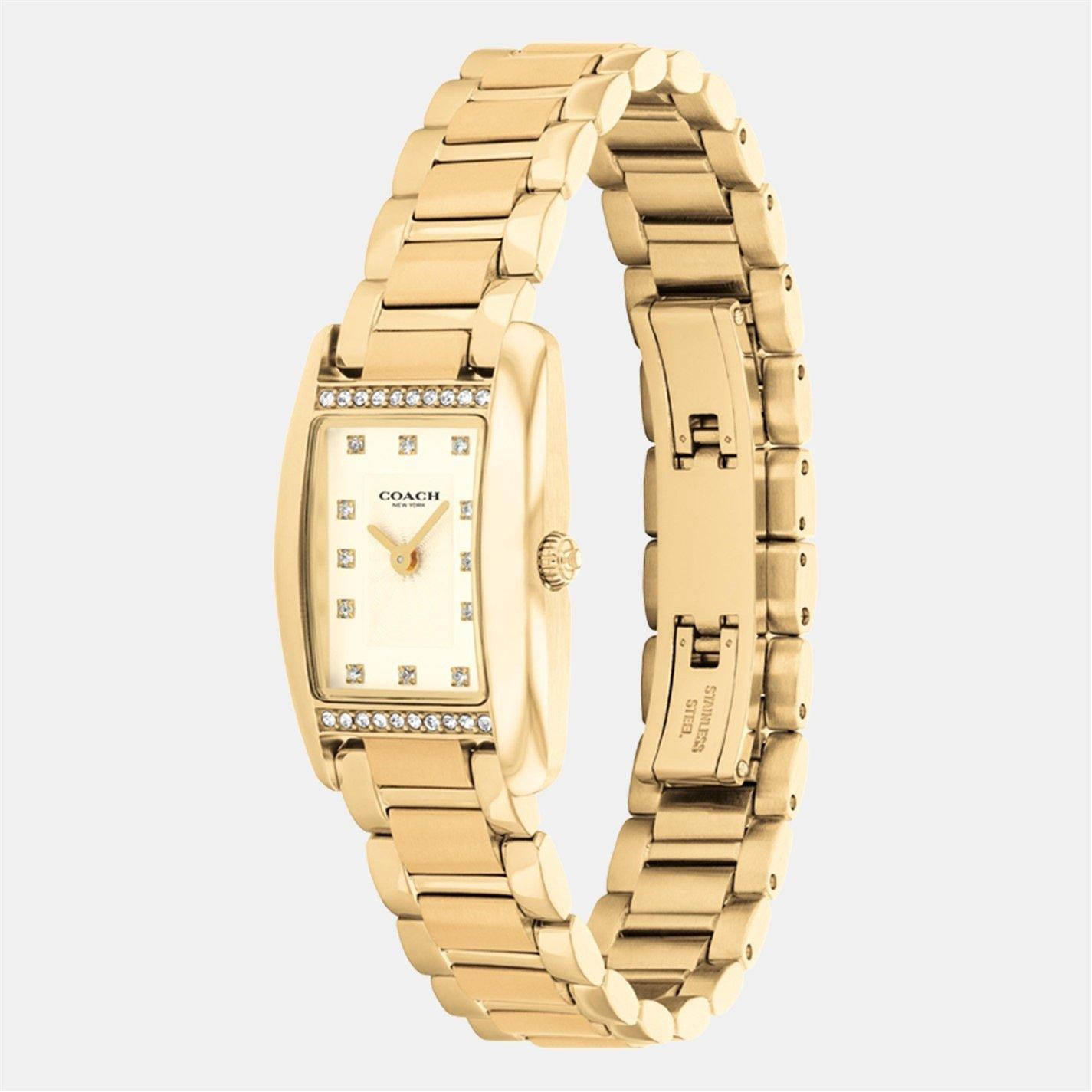 white/Gold - Coach - Reese Watch - 2