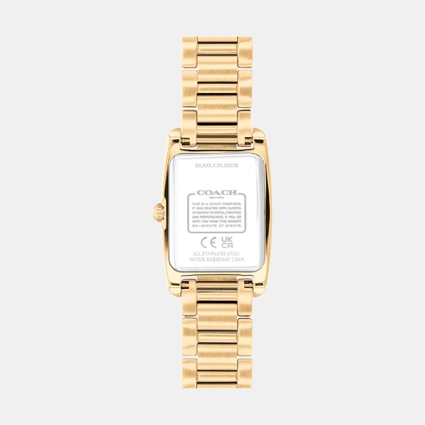 white/Gold - Coach - Reese Watch - 3