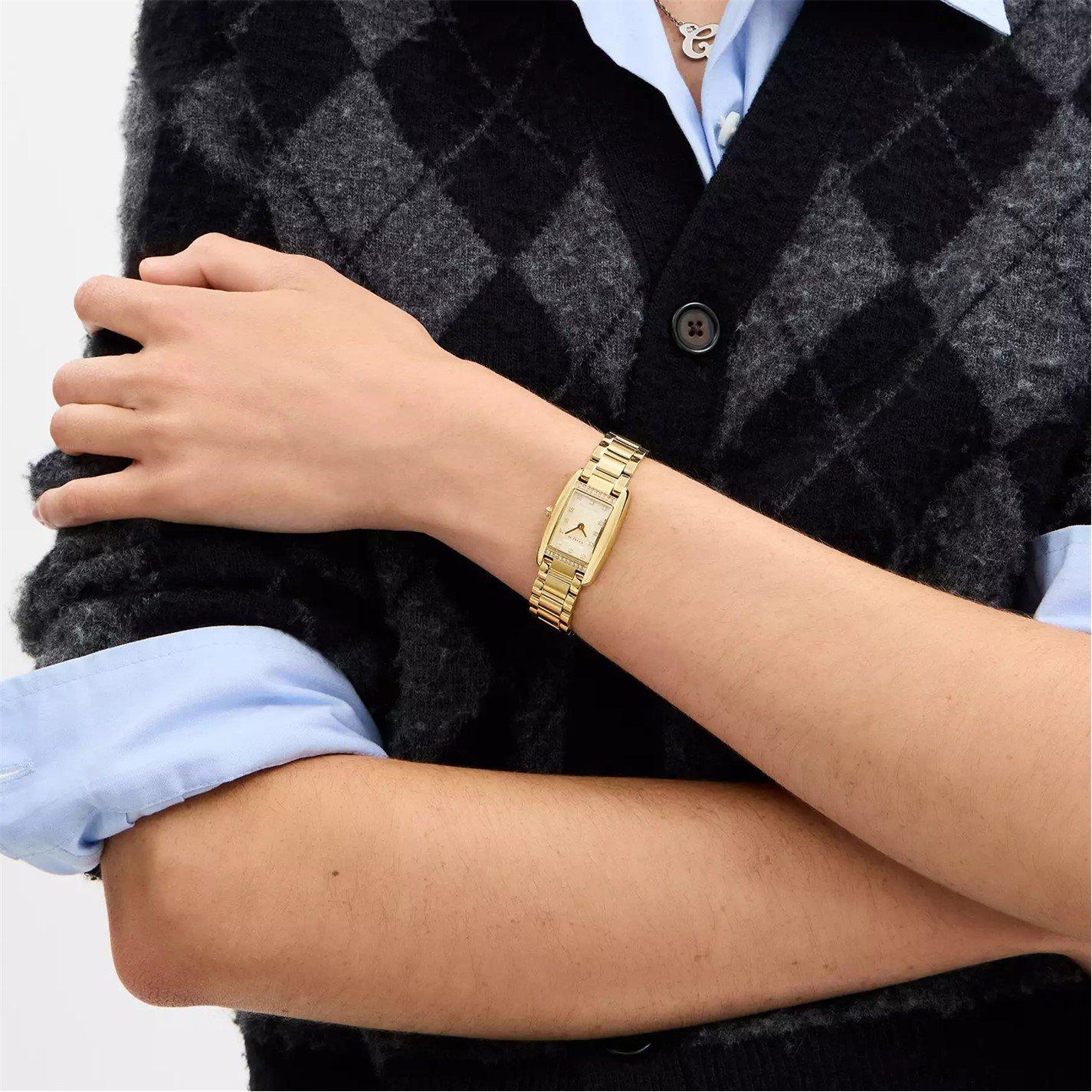 white/Gold - Coach - Reese Watch - 4