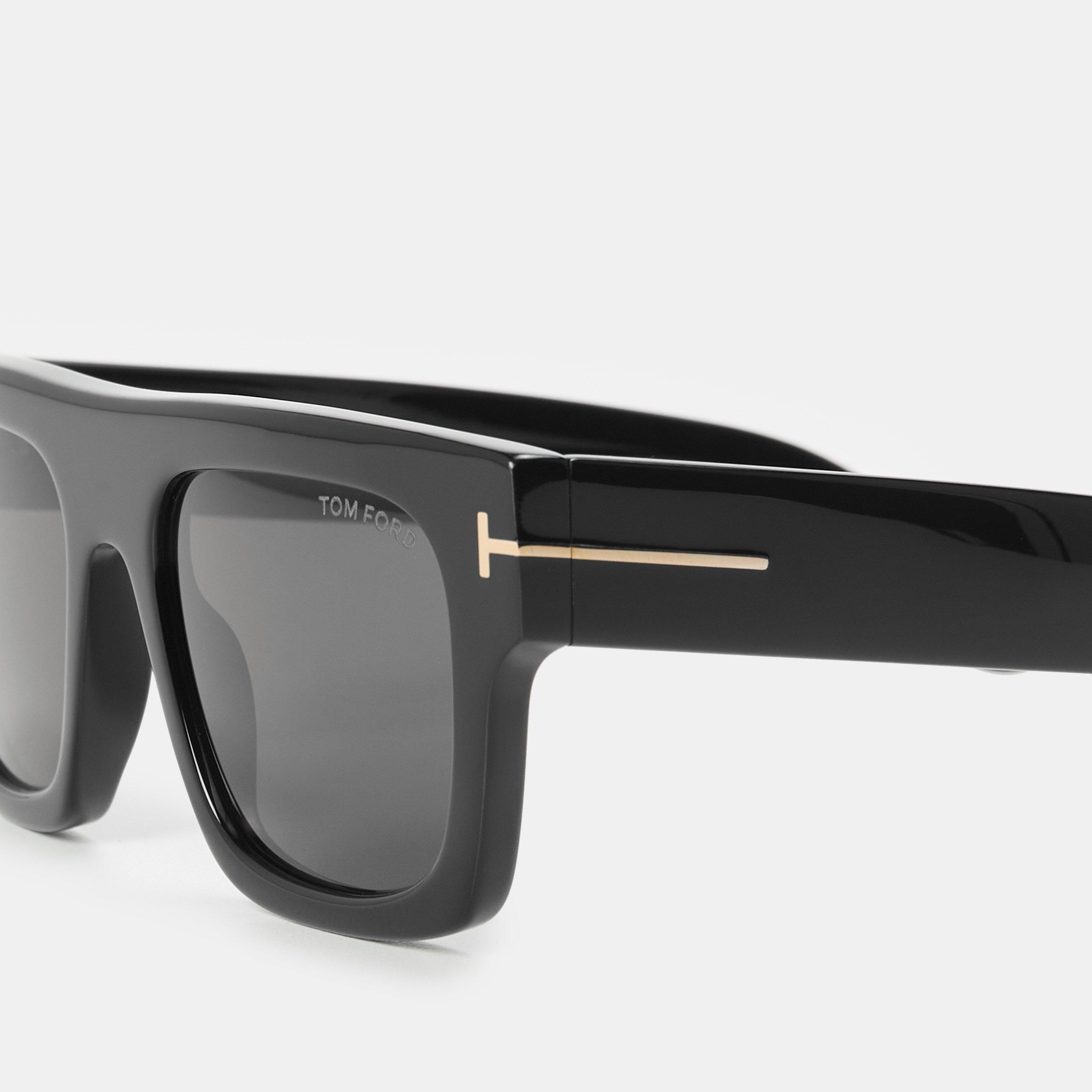 Black Smoke - Tom Ford - Men's Fausto Sunglasses - 5