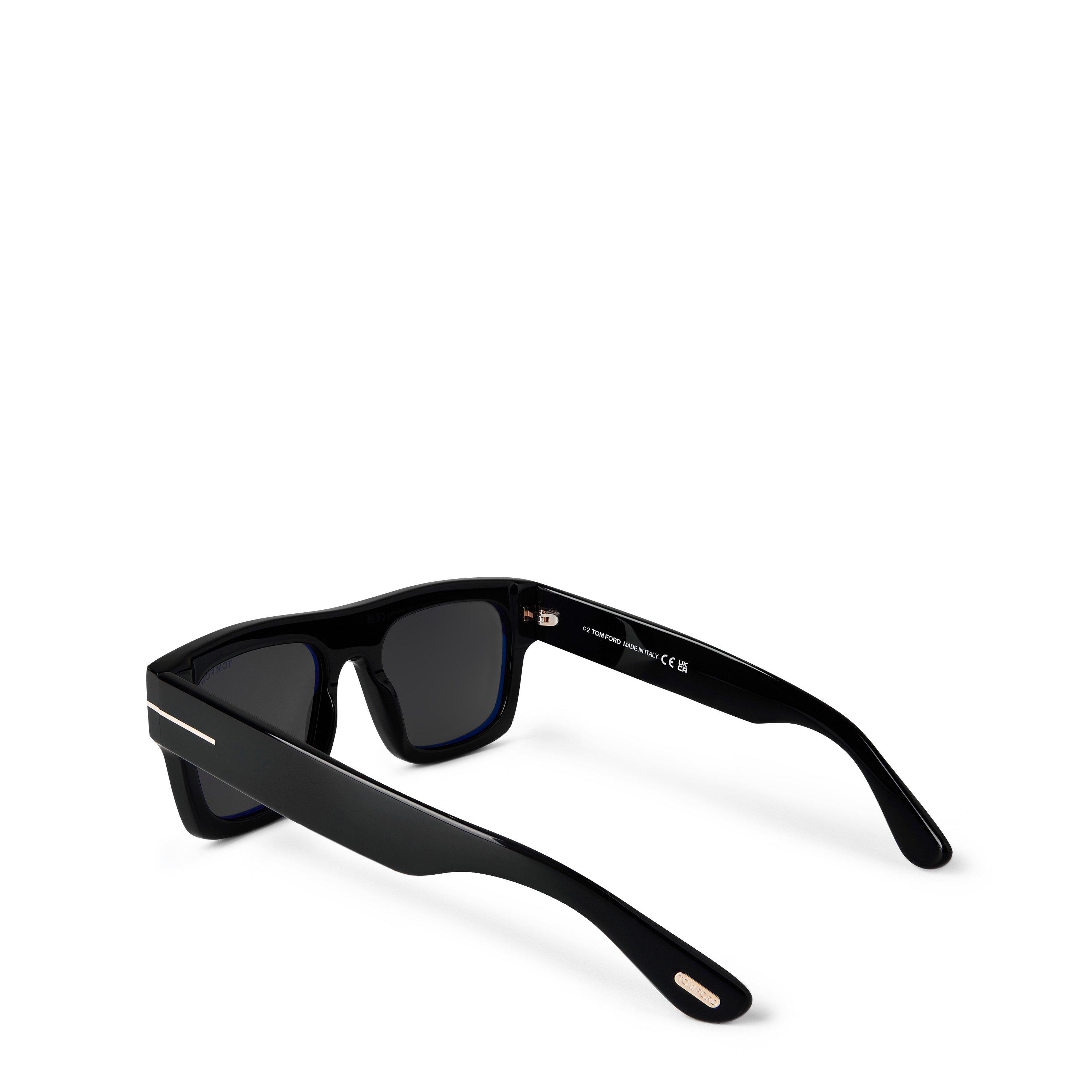 Black Smoke - Tom Ford - Men's Fausto Sunglasses - 6