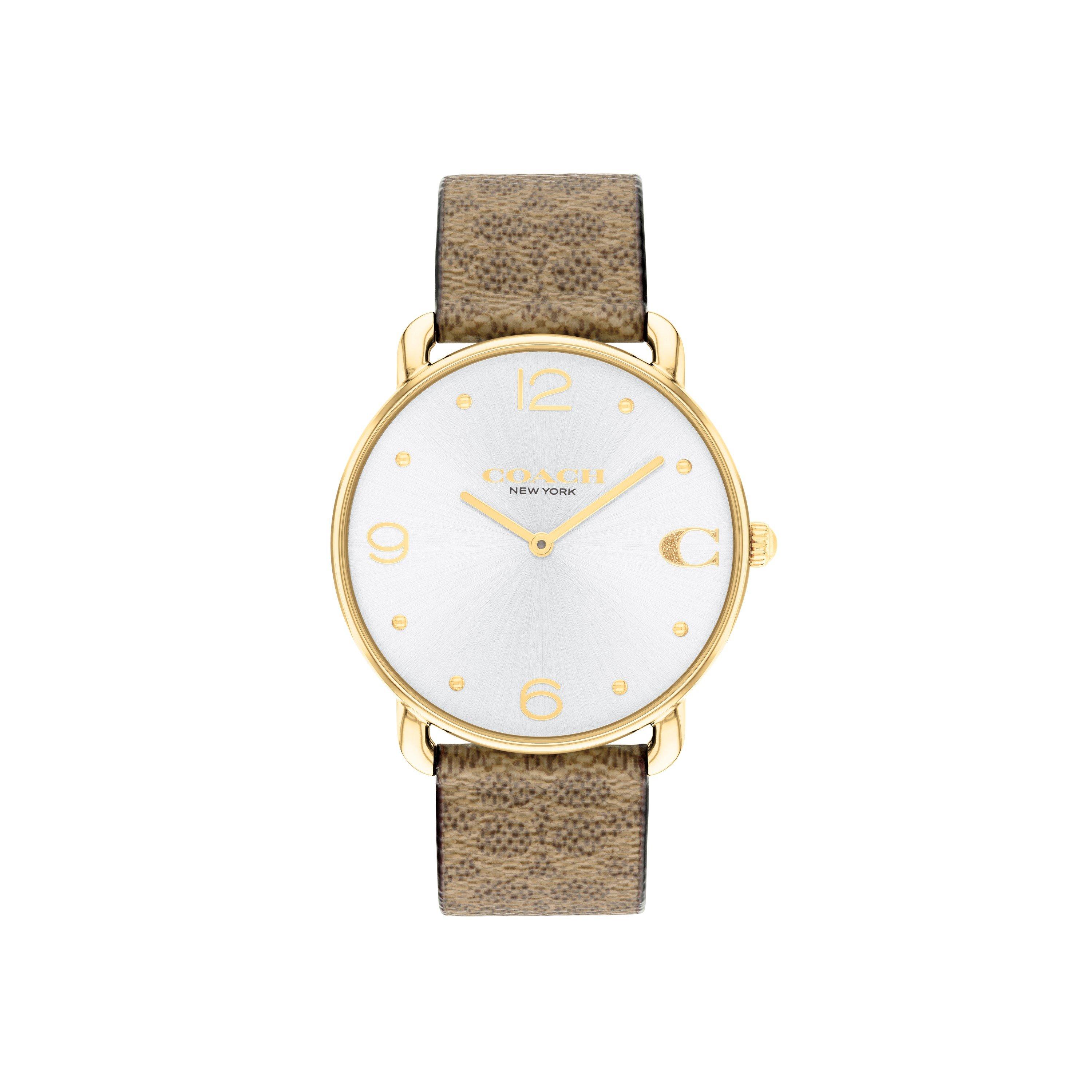 Gold - Coach - Ladies Elliot Signature Watch - 1