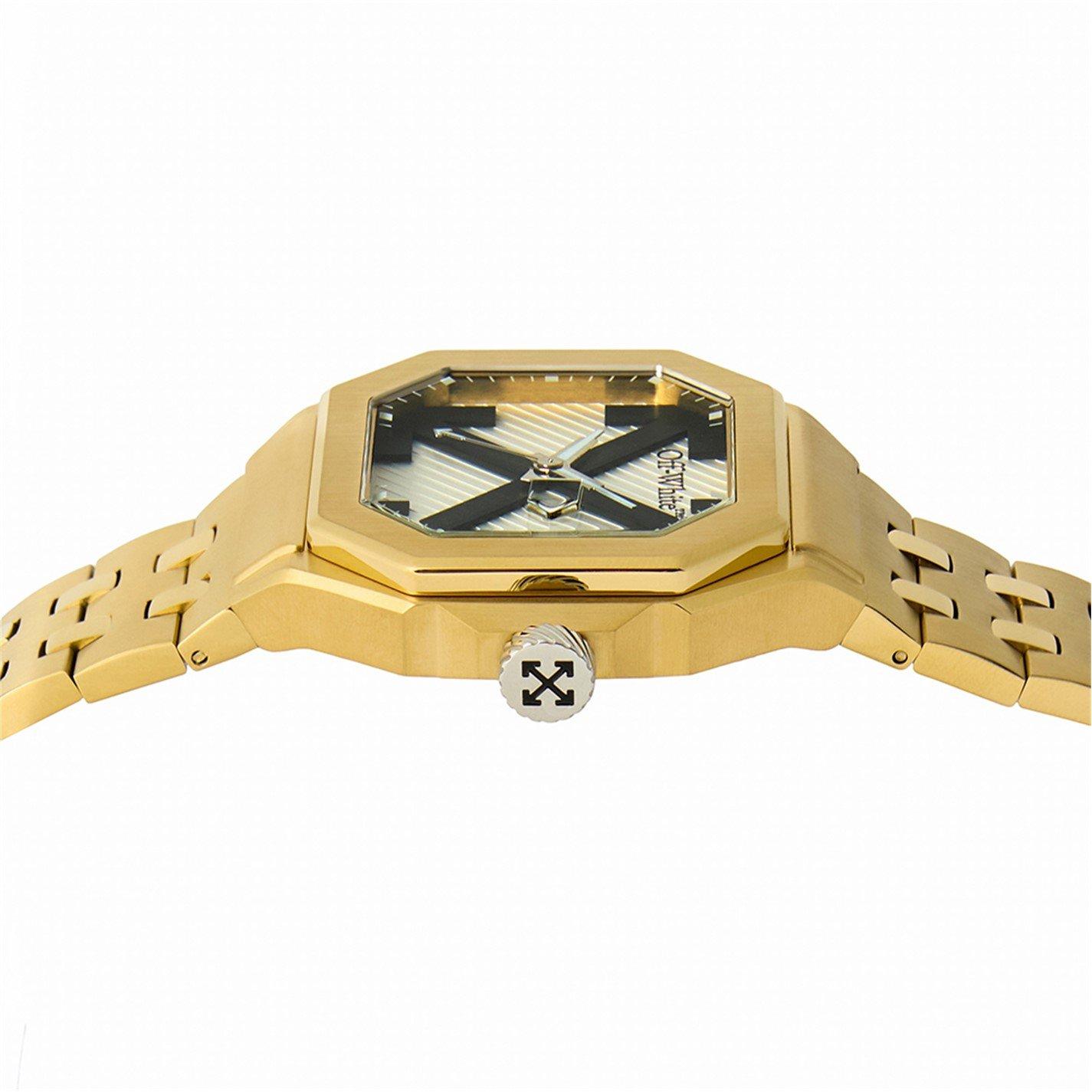 Silver/Gold - Off White - Heavy Duty Watch - 3