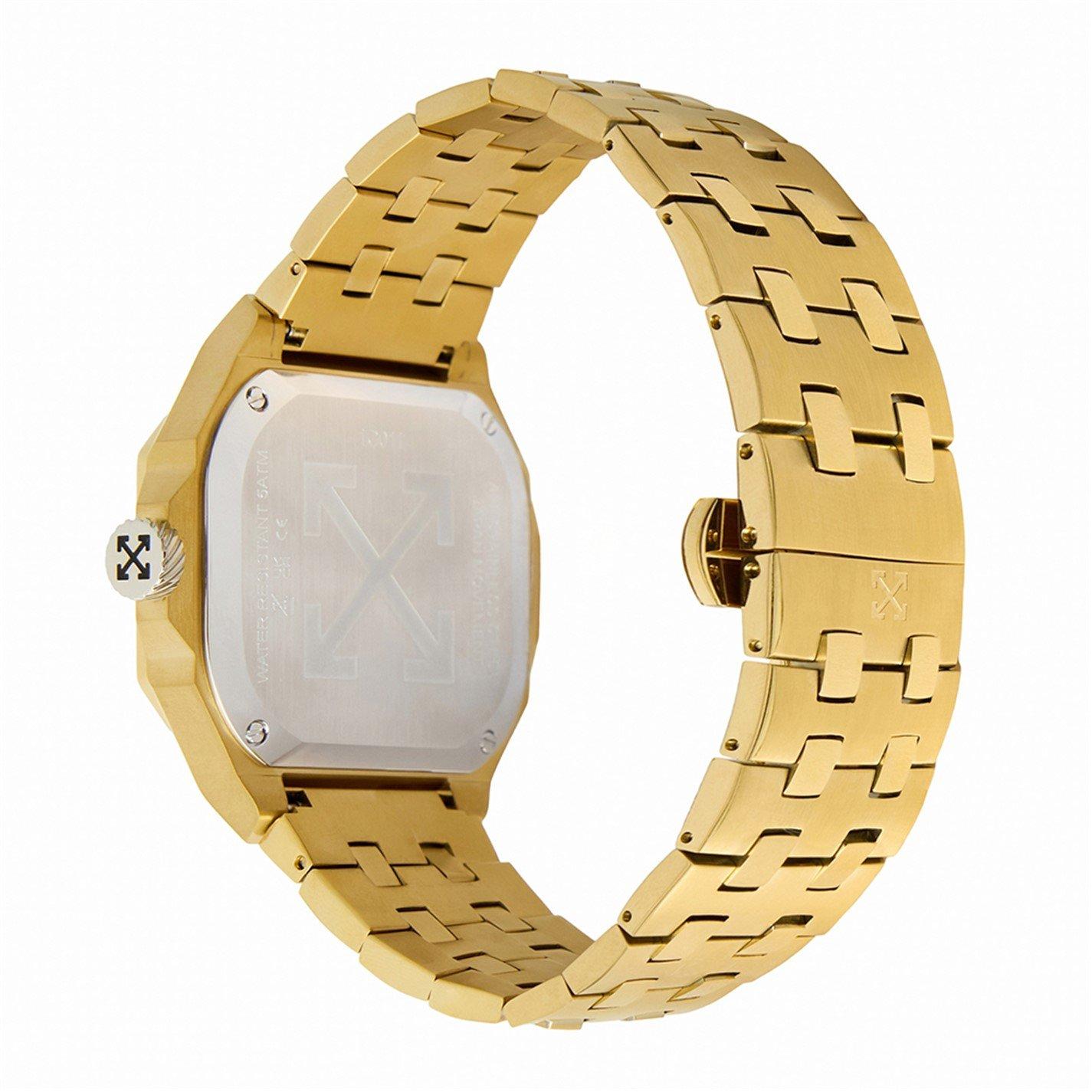 Silver/Gold - Off White - Heavy Duty Watch - 4