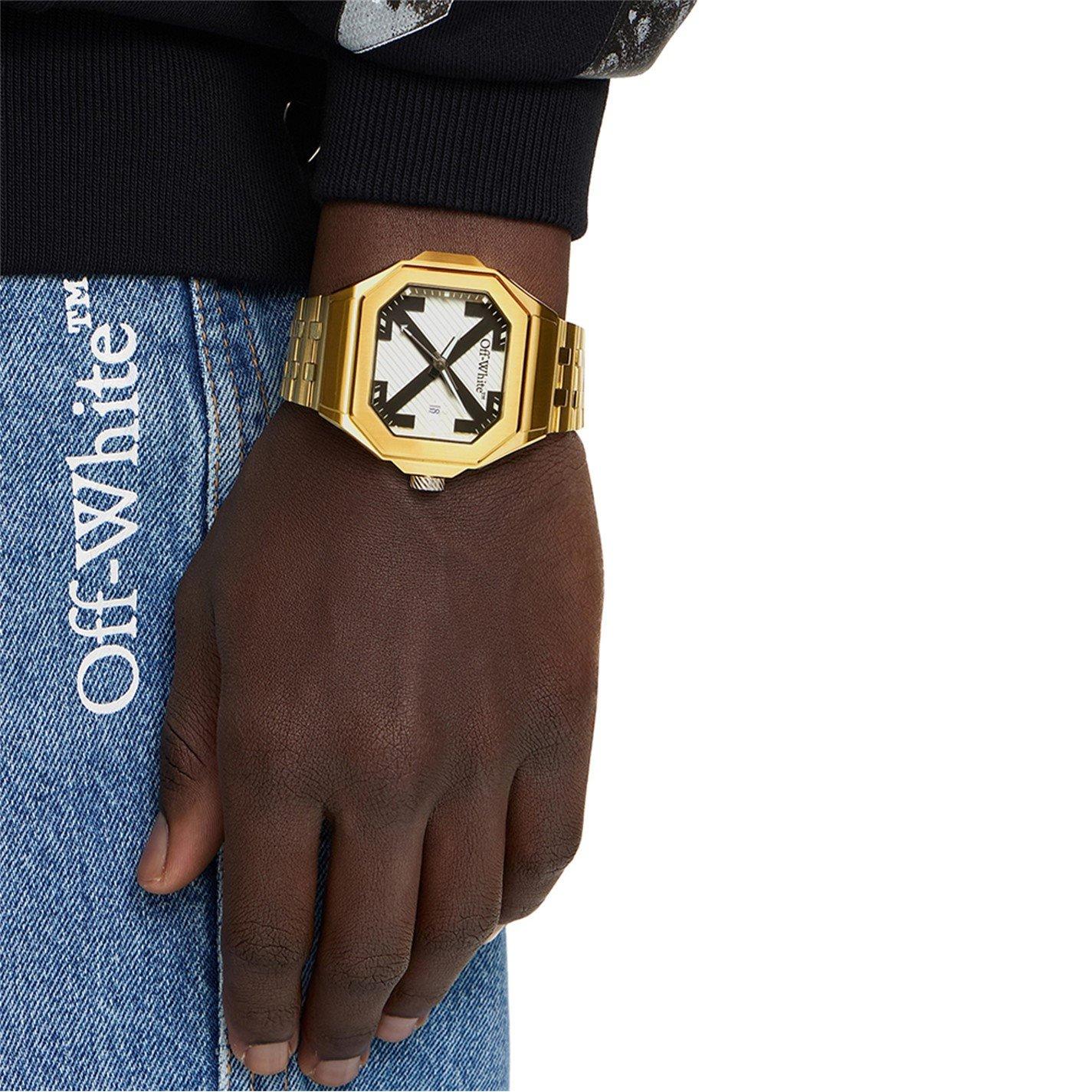 Silver/Gold - Off White - Heavy Duty Watch - 5