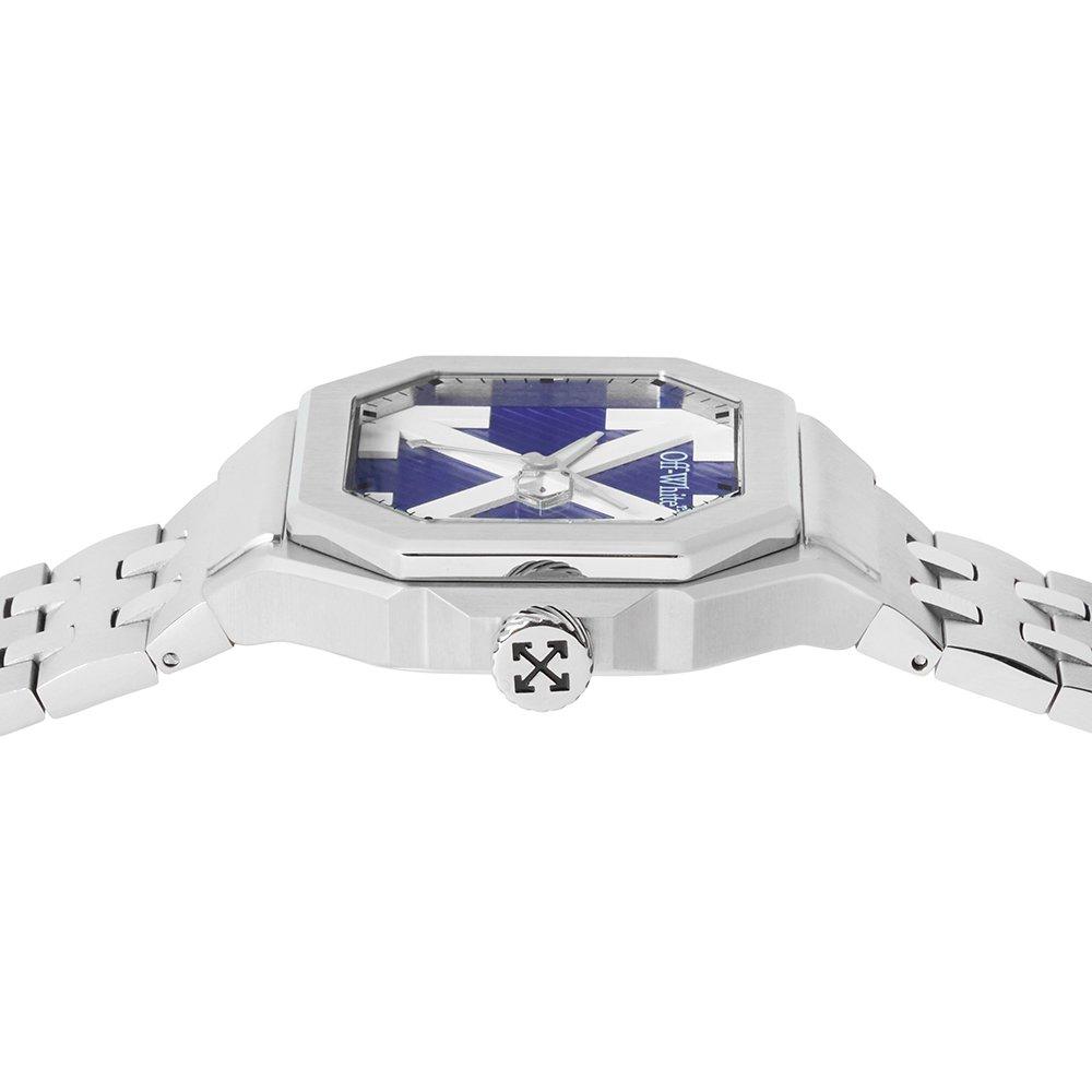 Blue/Silver - Off White - Heavy Duty Watch - 3