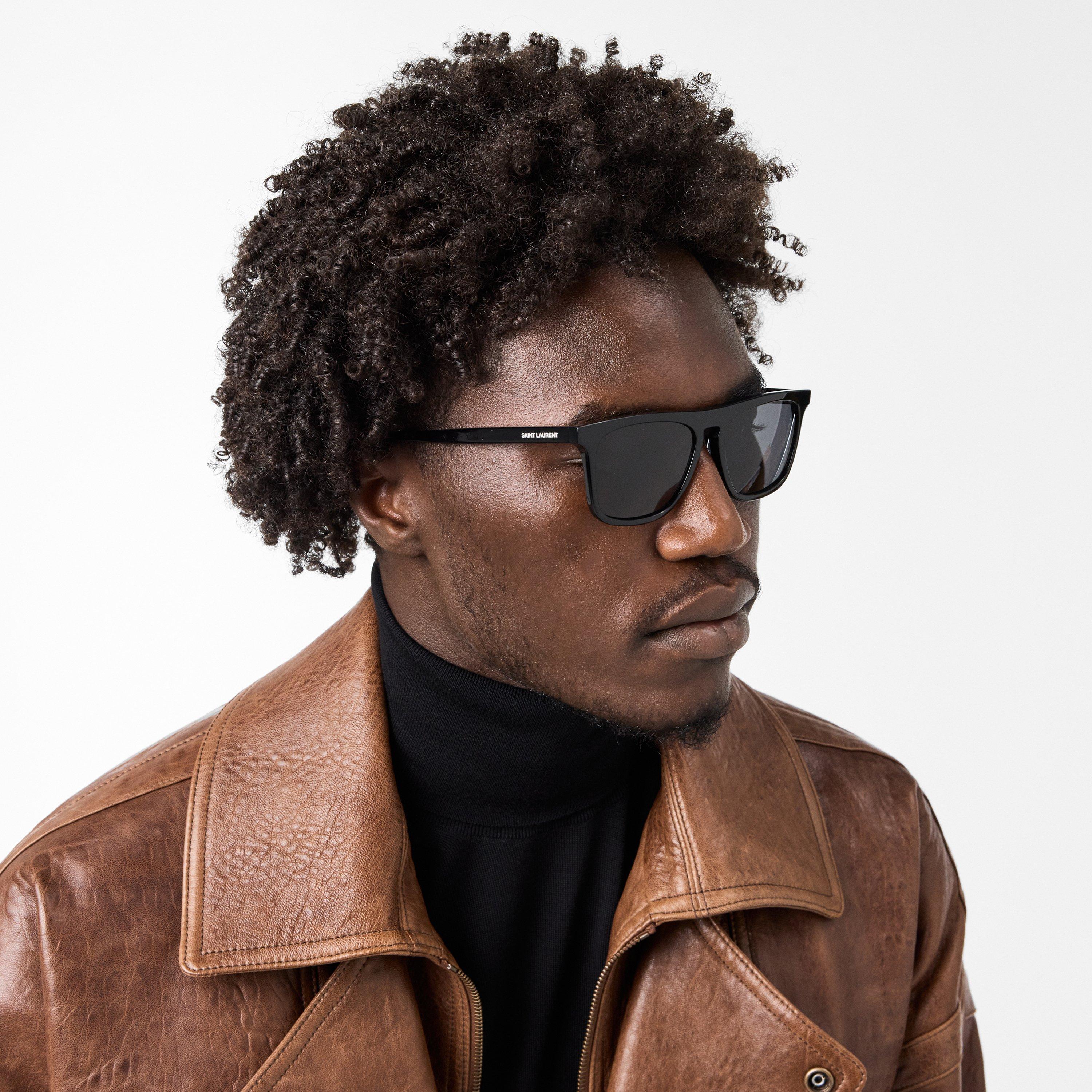 Black - Saint Laurent - Men's Wayfarer Sunglasses - 2