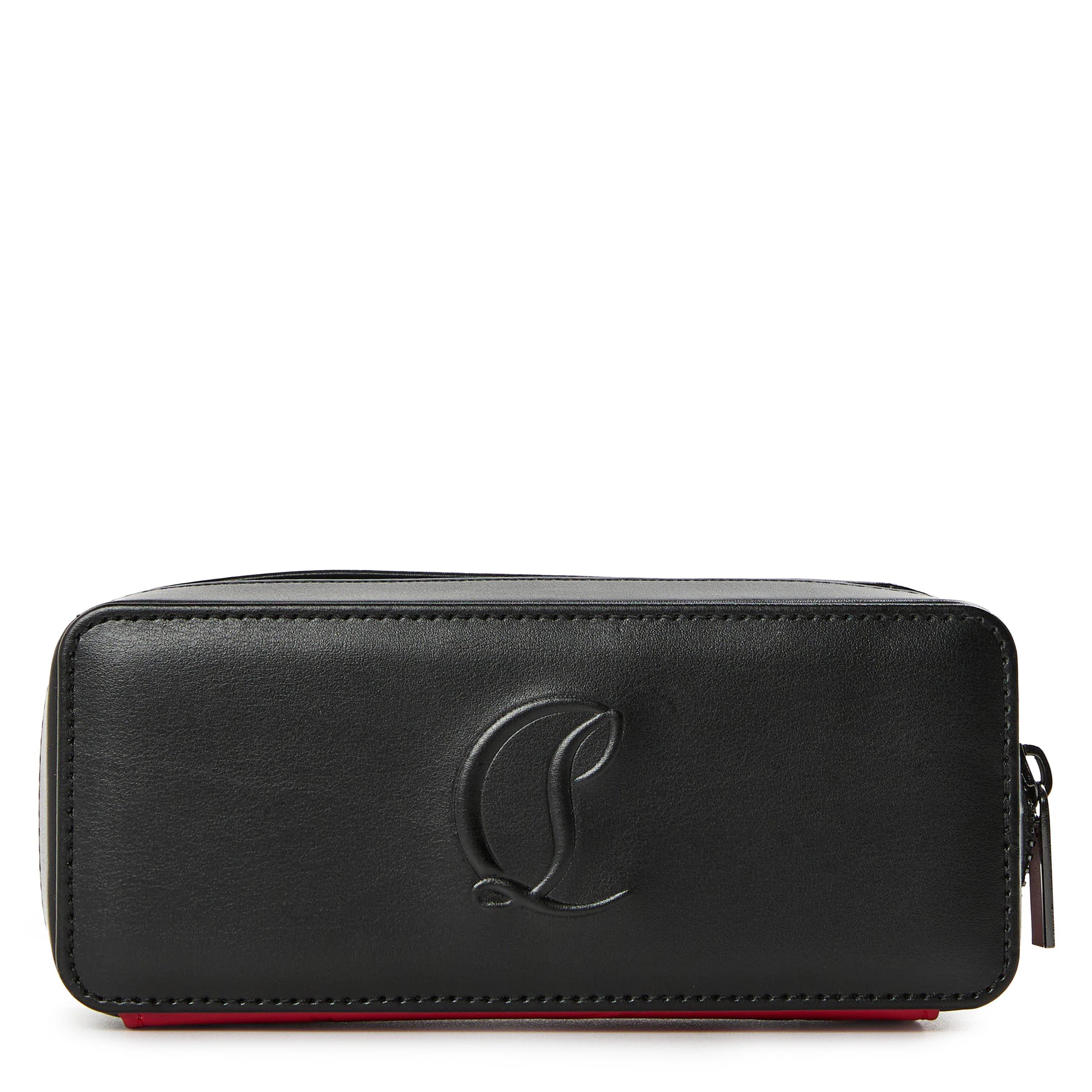 Black/Smoke - Christian Louboutin - Women's Rectangle Sunglasses - 4