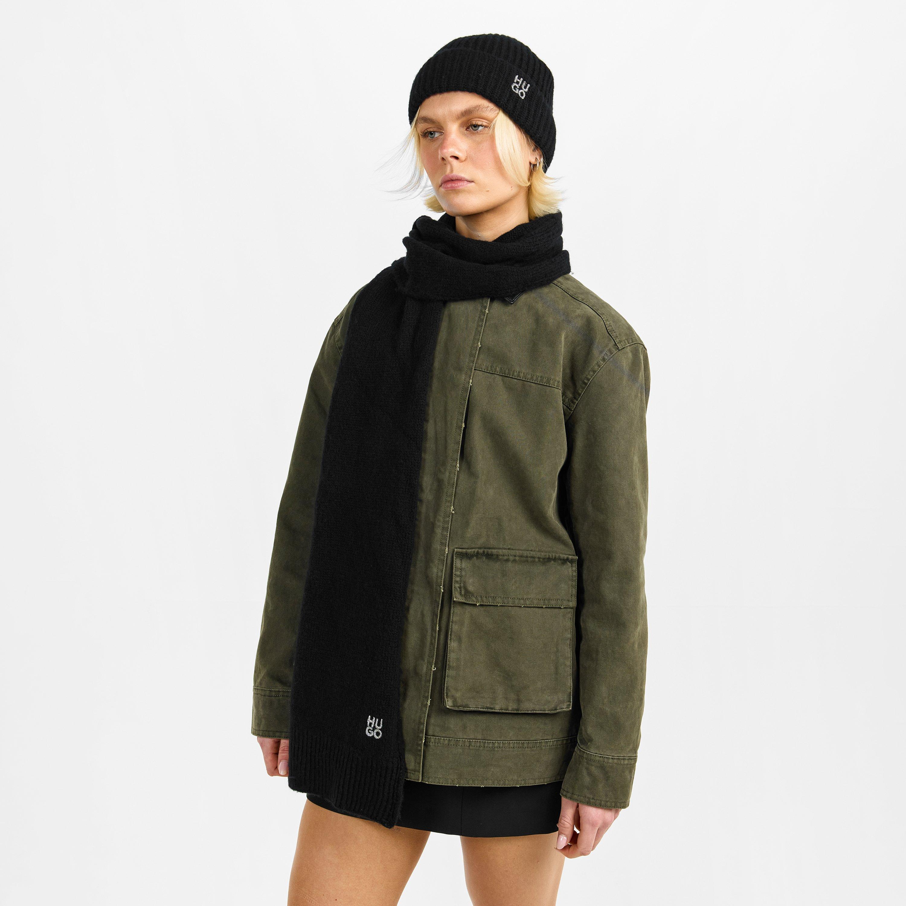 Black 001 - Hugo - Women's Sarmi Red Winter Set - 3