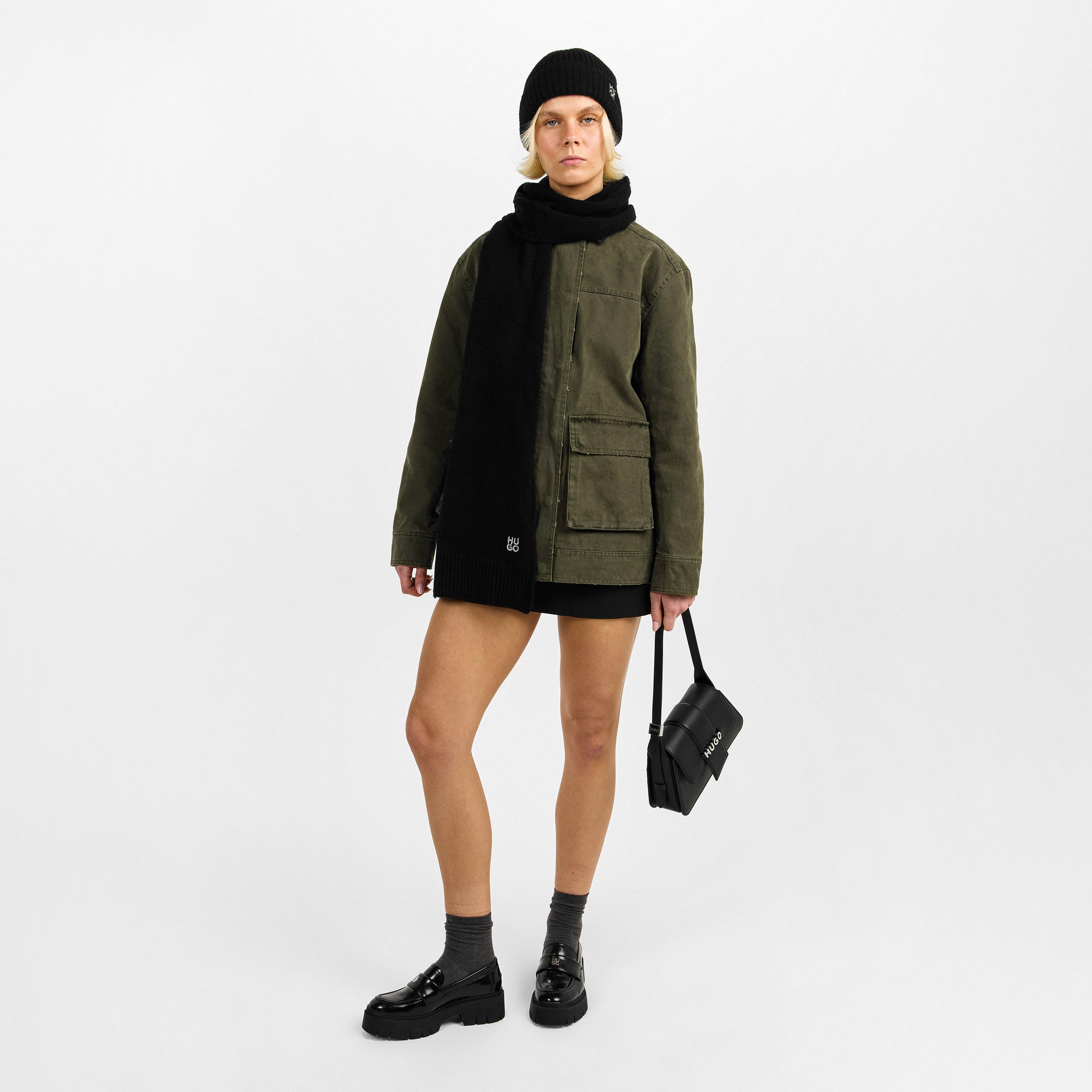 Black 001 - Hugo - Women's Sarmi Red Winter Set - 6