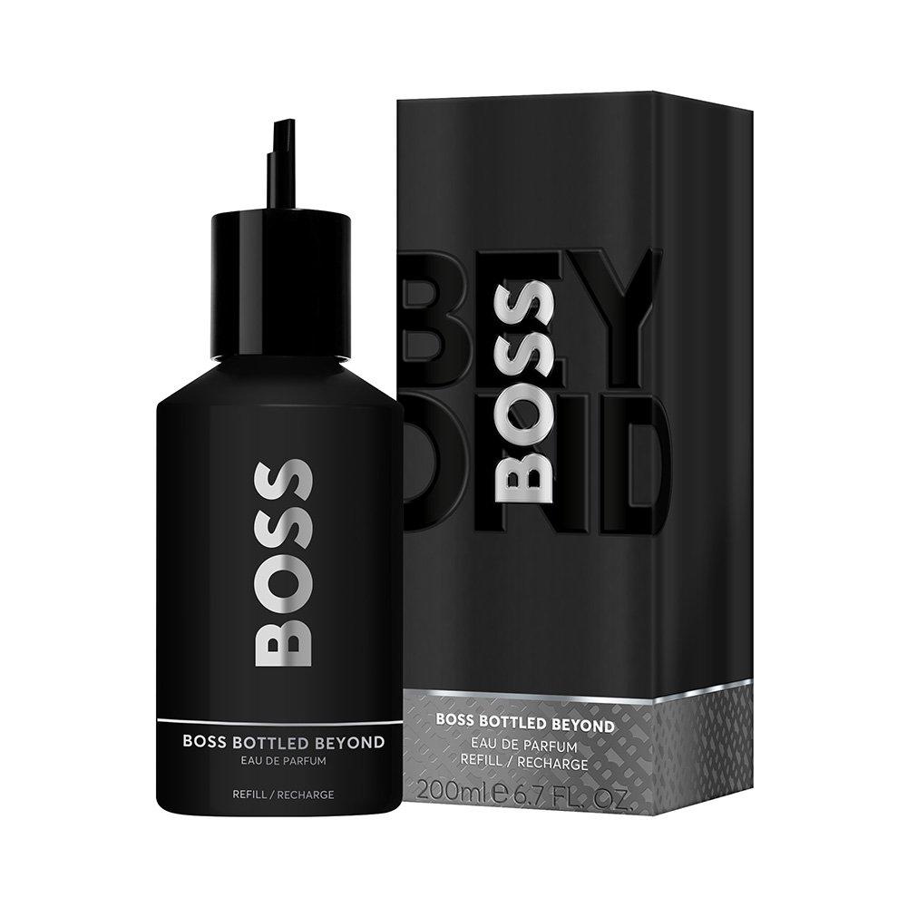 Clear - Boss - Men's Bottled Beyond Refill Eau de Parfum 200ml, Premium Ginger-Leather Fragrance - 1