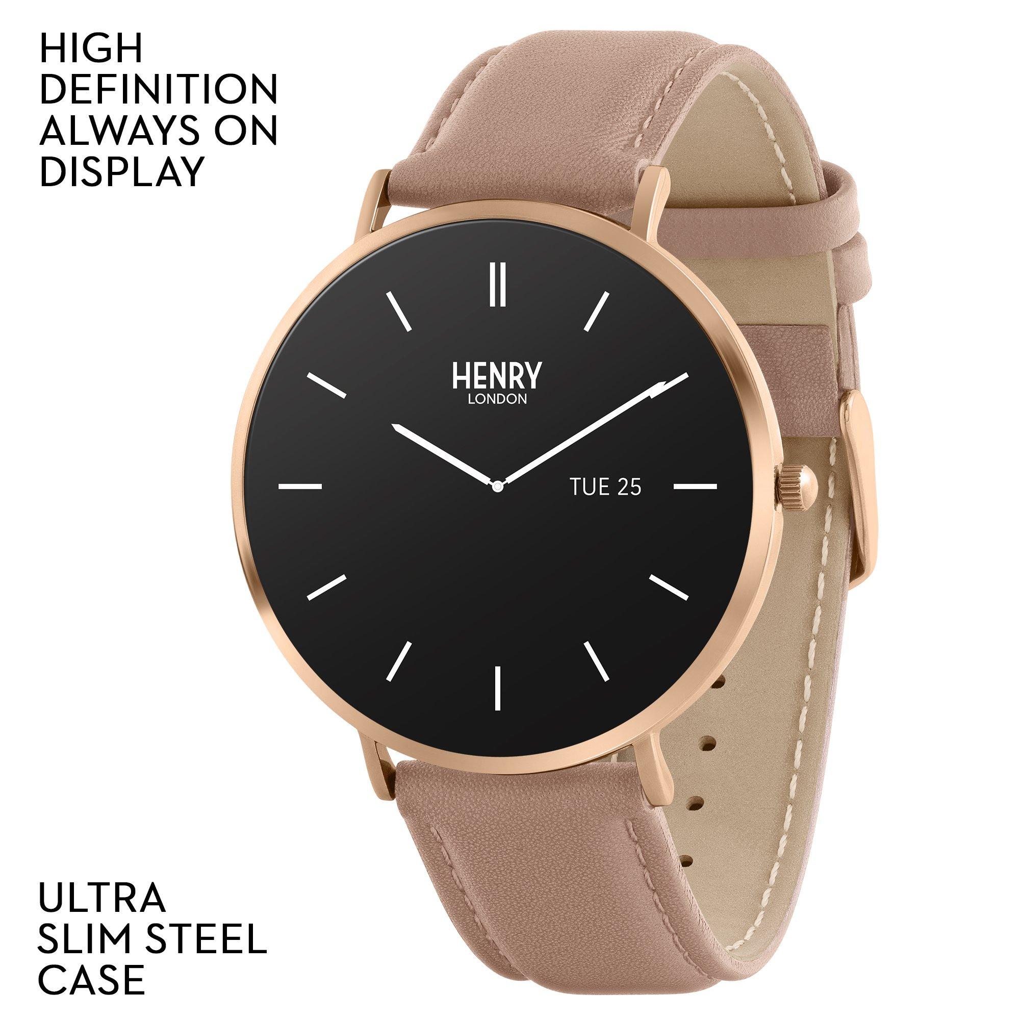 Smeđa - Henry London - AMOLED Smart Watch - 2