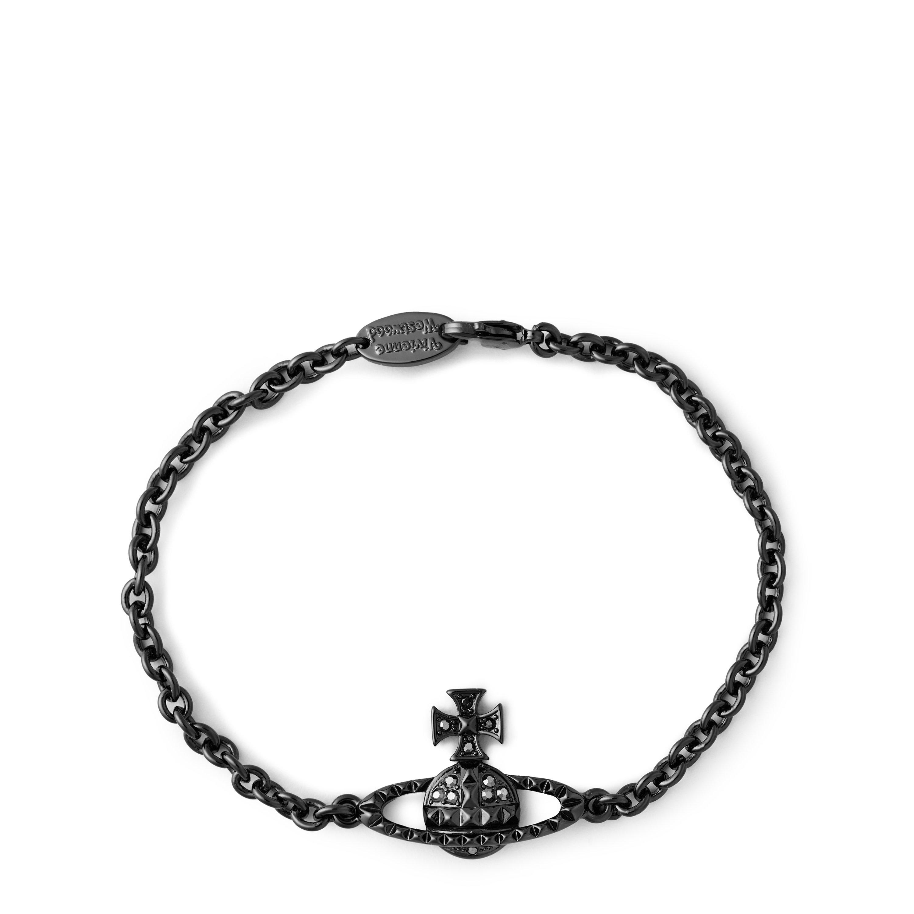 Gunmetal/Jet He - Vivienne Westwood - Orb Chain Bracelet - 1
