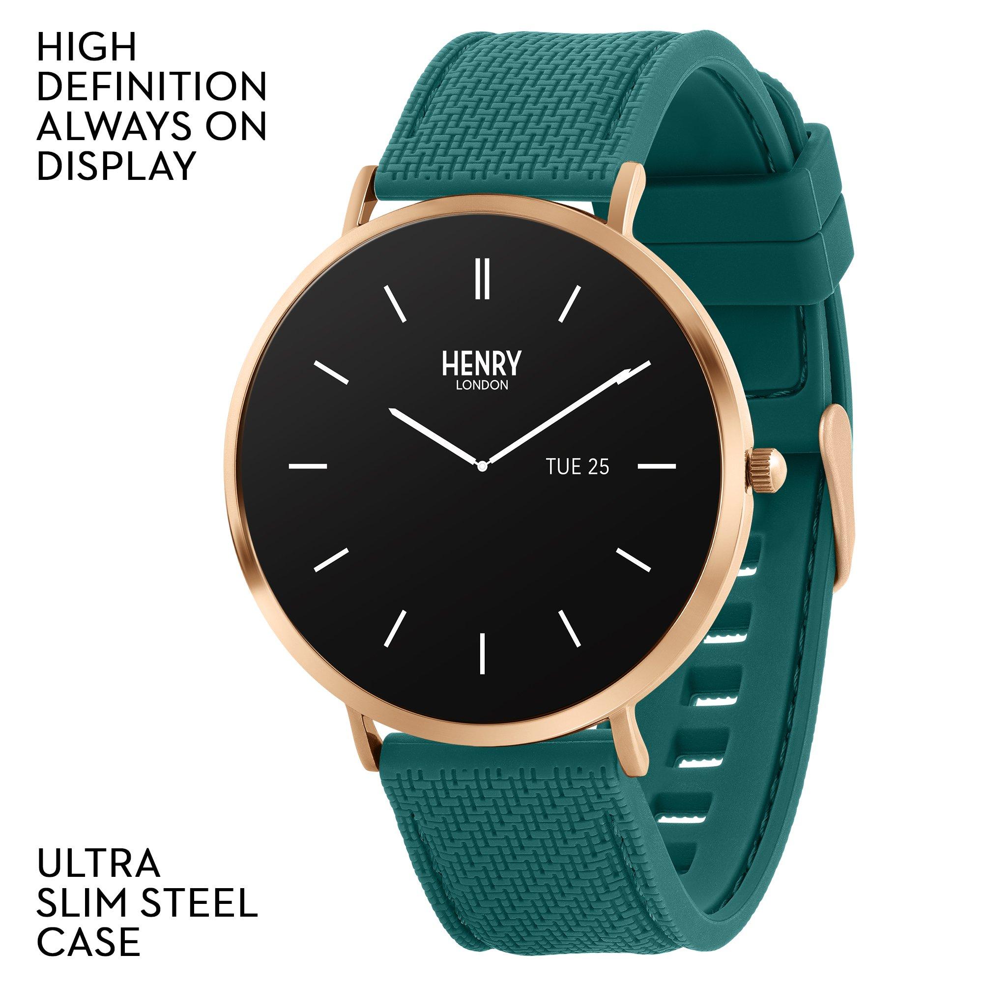 Green - Henry London - Men's Smart Watch - 2