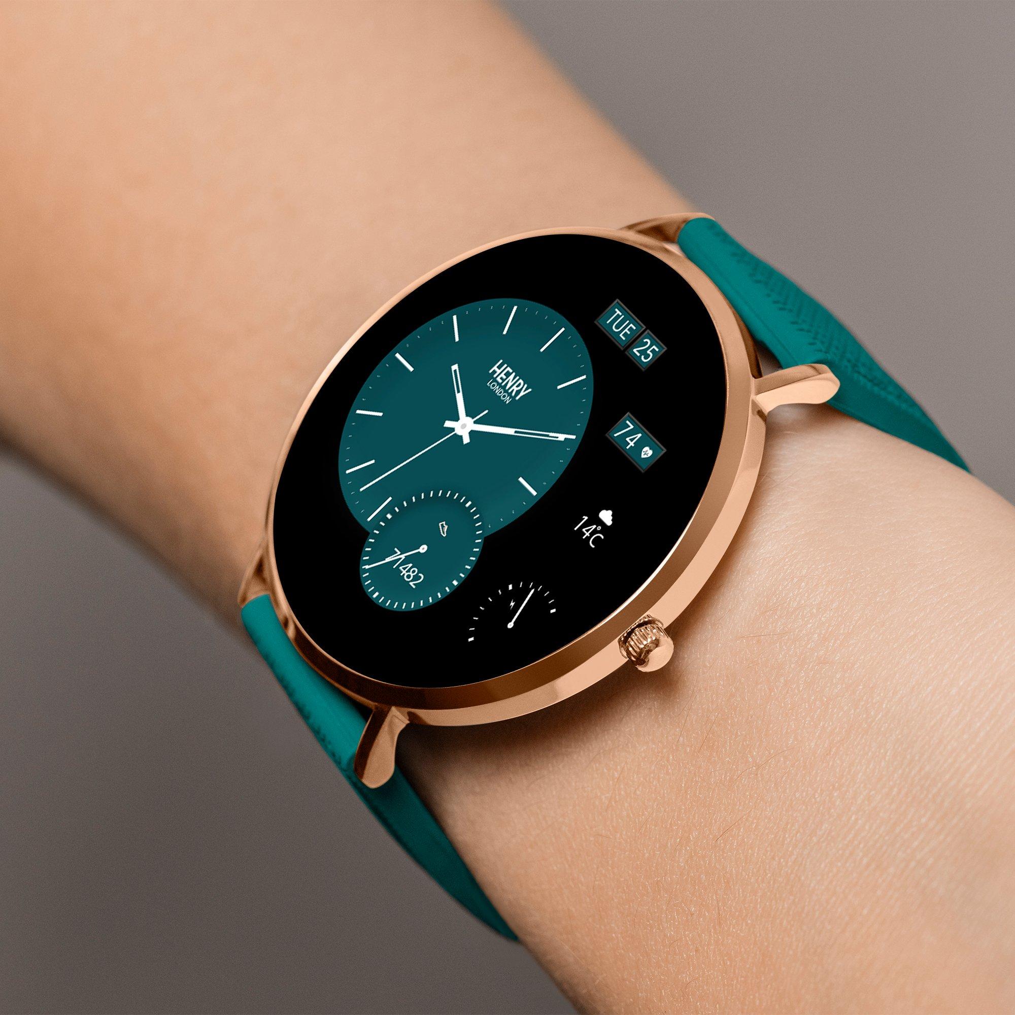 Green - Henry London - Men's Smart Watch - 3