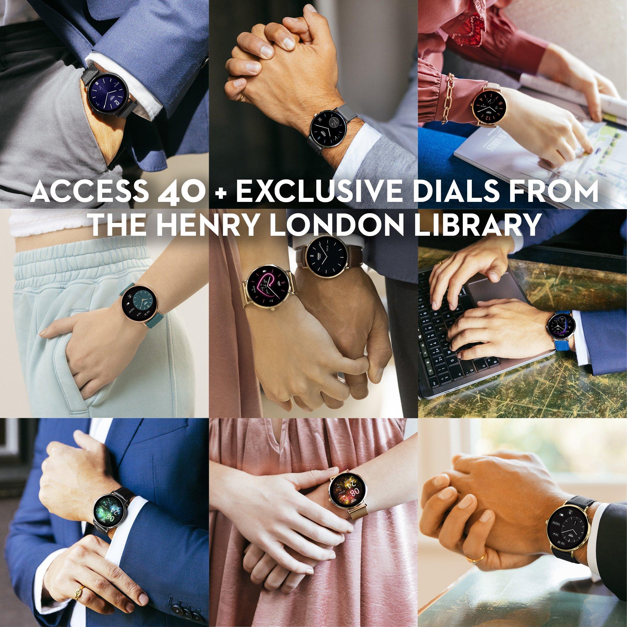 Green - Henry London - Men's Smart Watch - 5