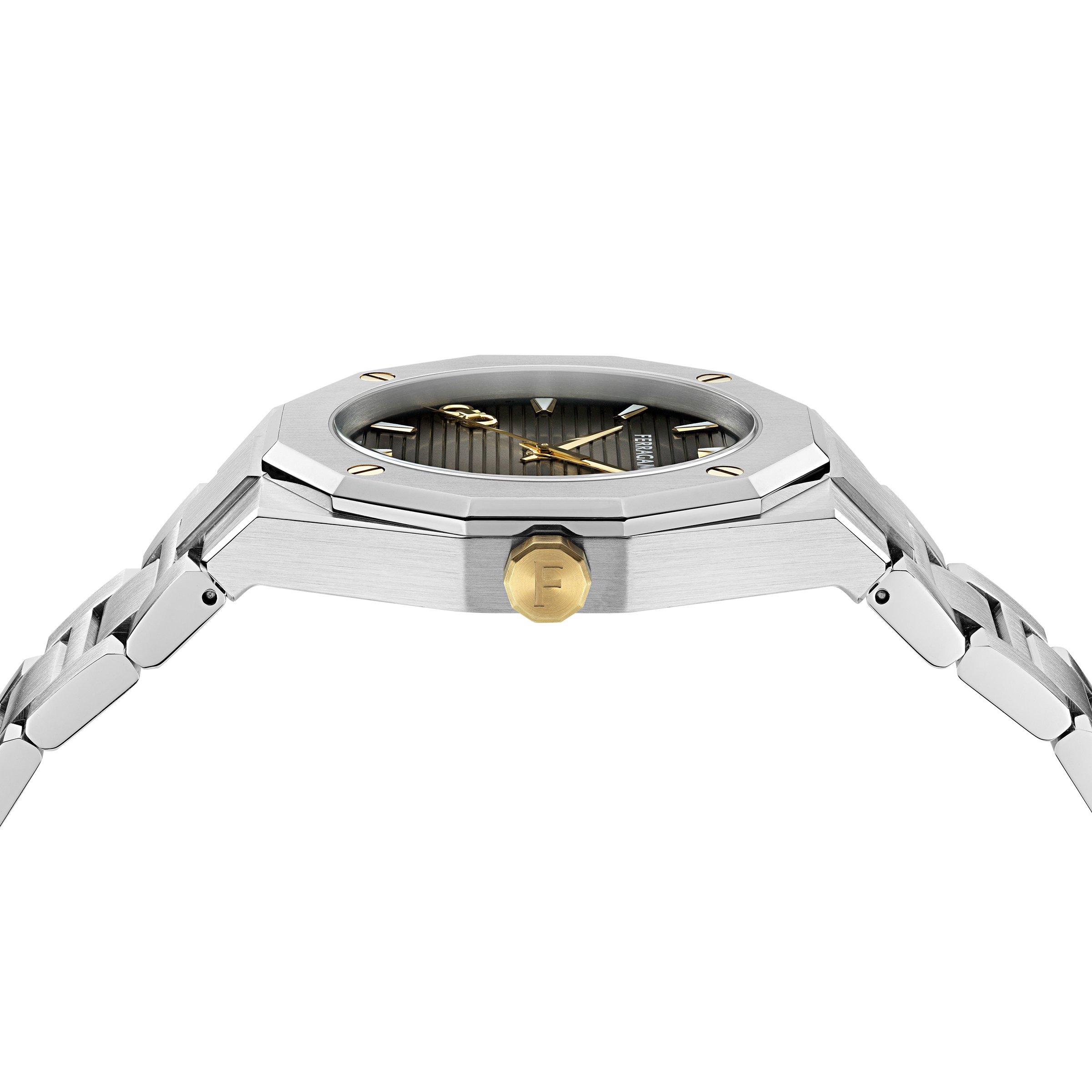 Black/Silver - Ferragamo - Men's Versillia Analogue Quartz Watch - 2