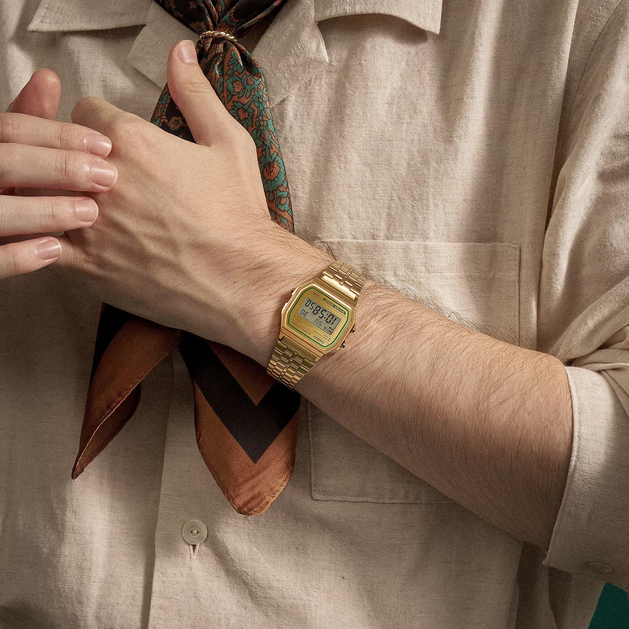 Gold - Casio - Unisex Adults Digital Watches - 3