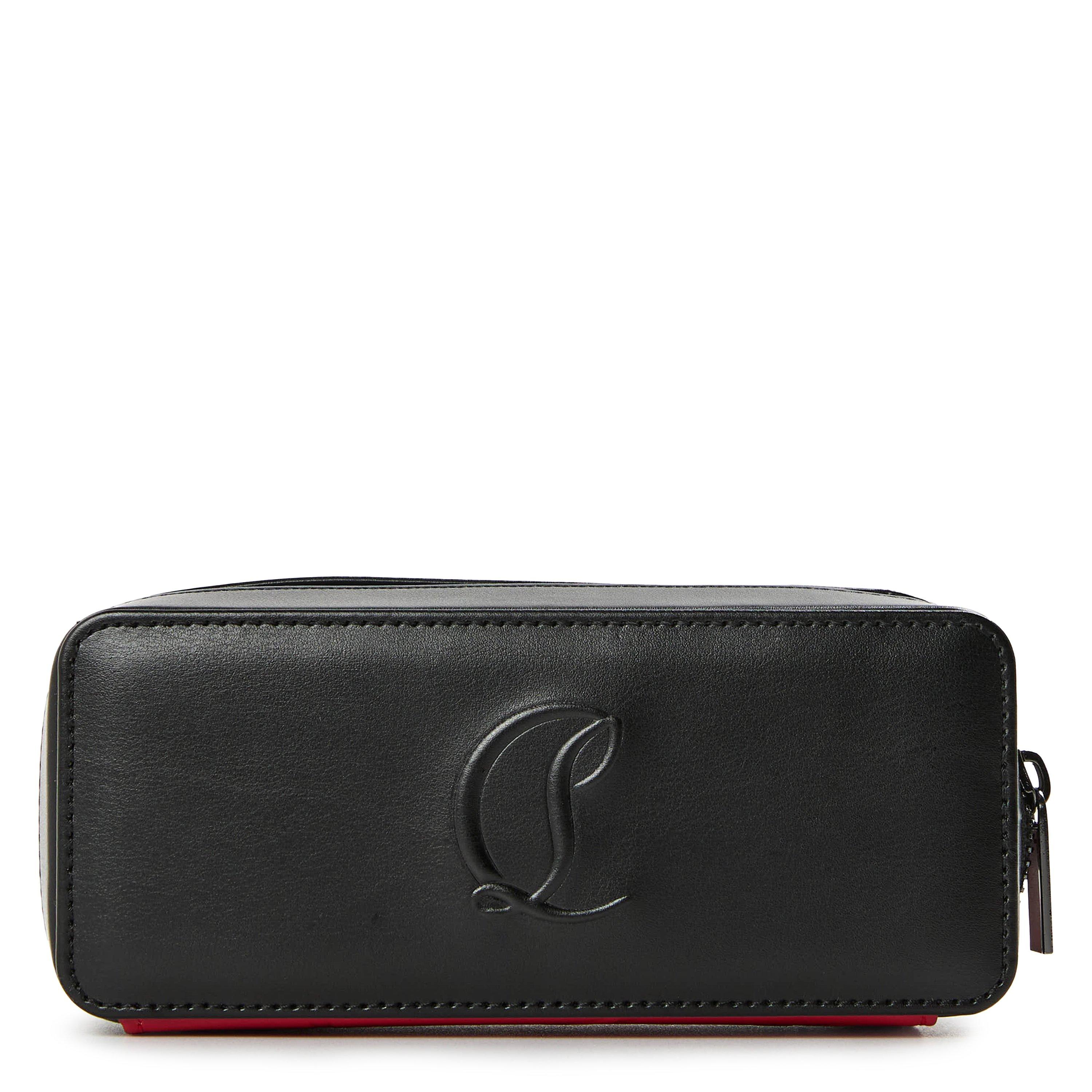 Black/Smoke - Christian Louboutin - Women's Rectangle Sunglasses - 4