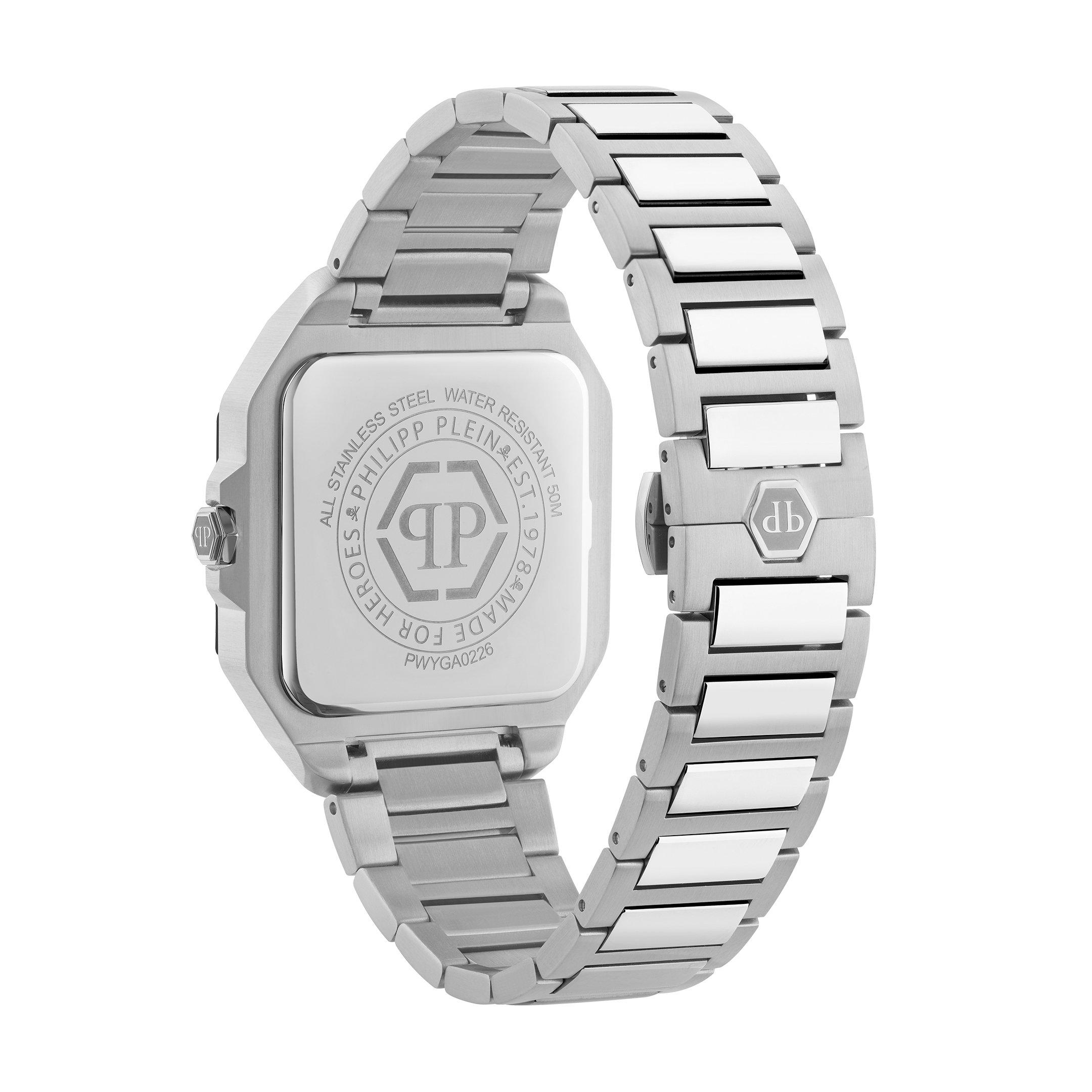 Black/Two Tone - Philipp Plein - Men's Rock Couture Analogue Quartz Watch - 2