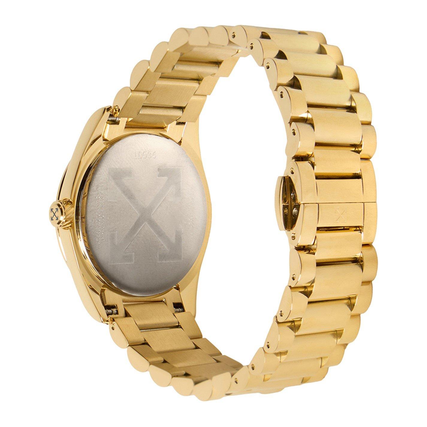 Green/Gold - Off White - Crossing Analogue Quartz Watch - 4