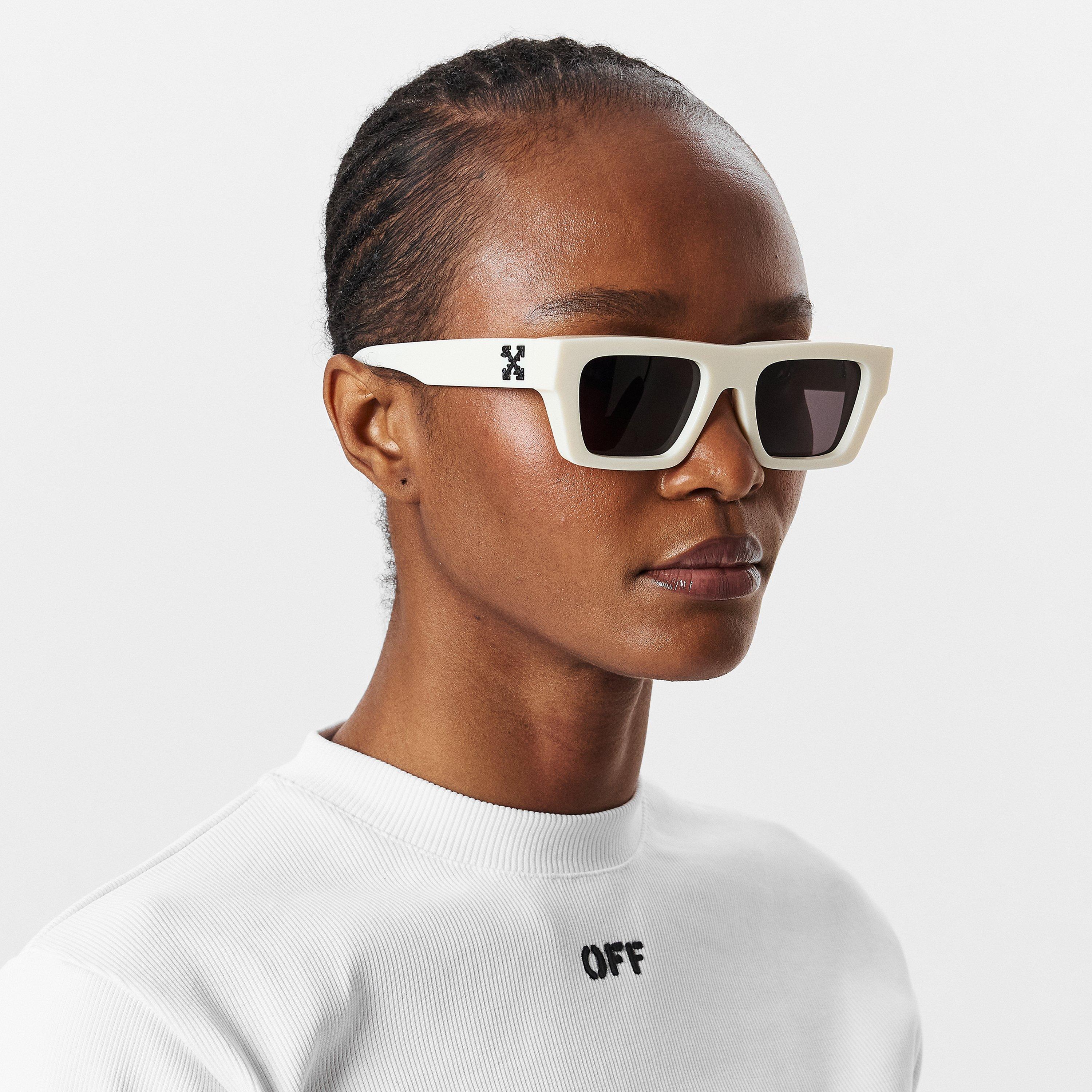 White/Grey - Off White - Oregon Square Sunglasses - 3