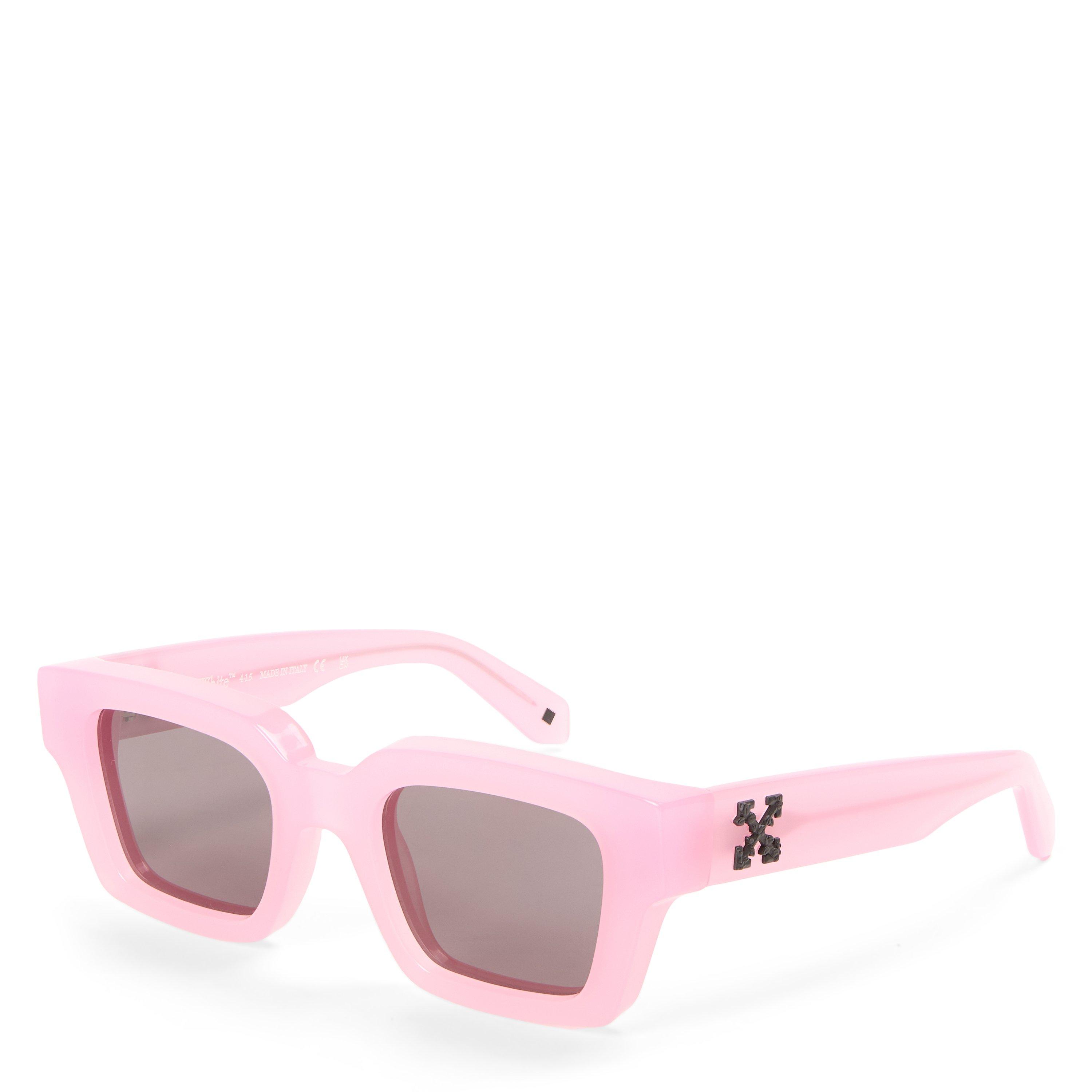 Off White  Virgil Sung Sunglasses - Pink Dark Grey - Medium