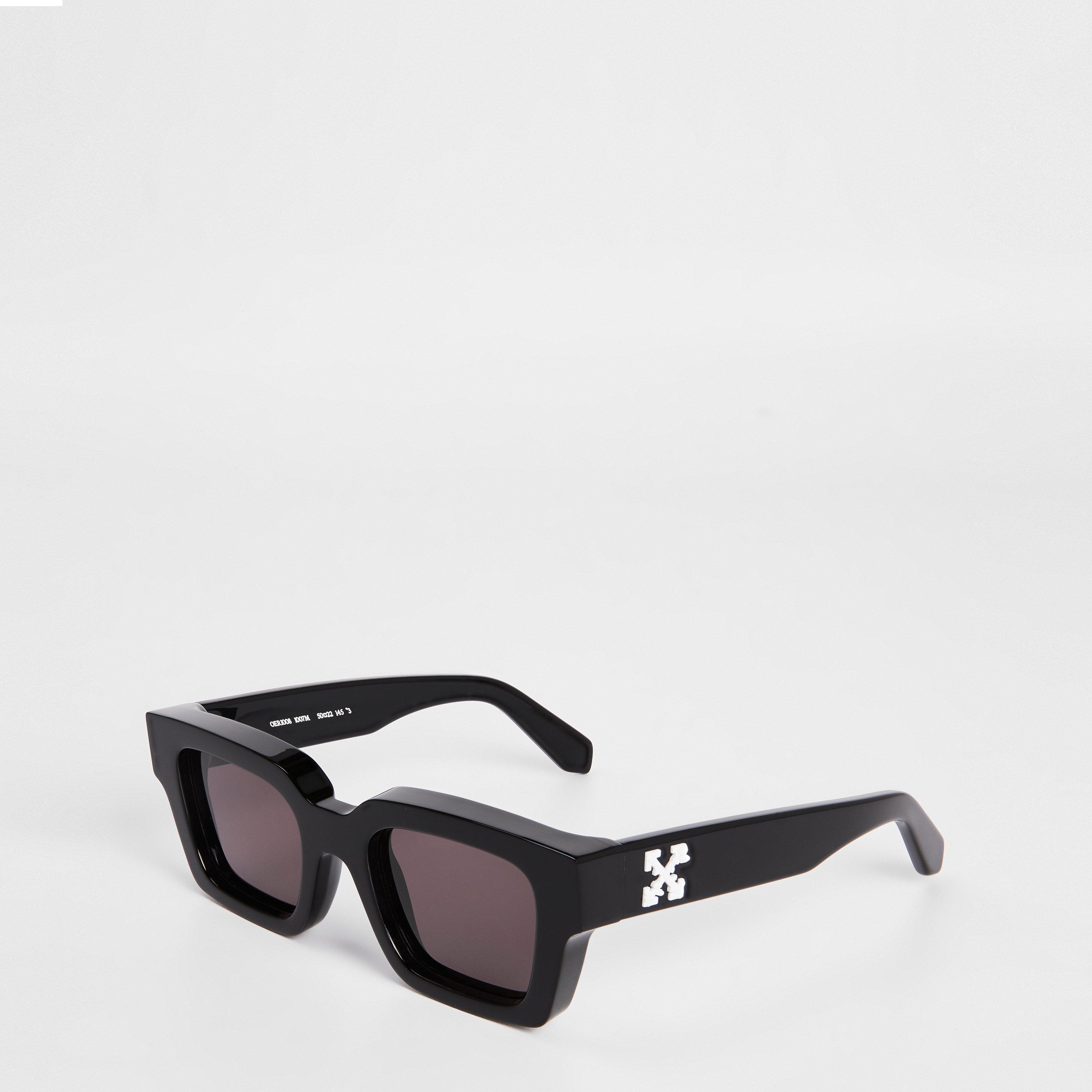 Black/Grey - Off White - Unisex  Virgil Sung 53 Square Sunglasses - 1