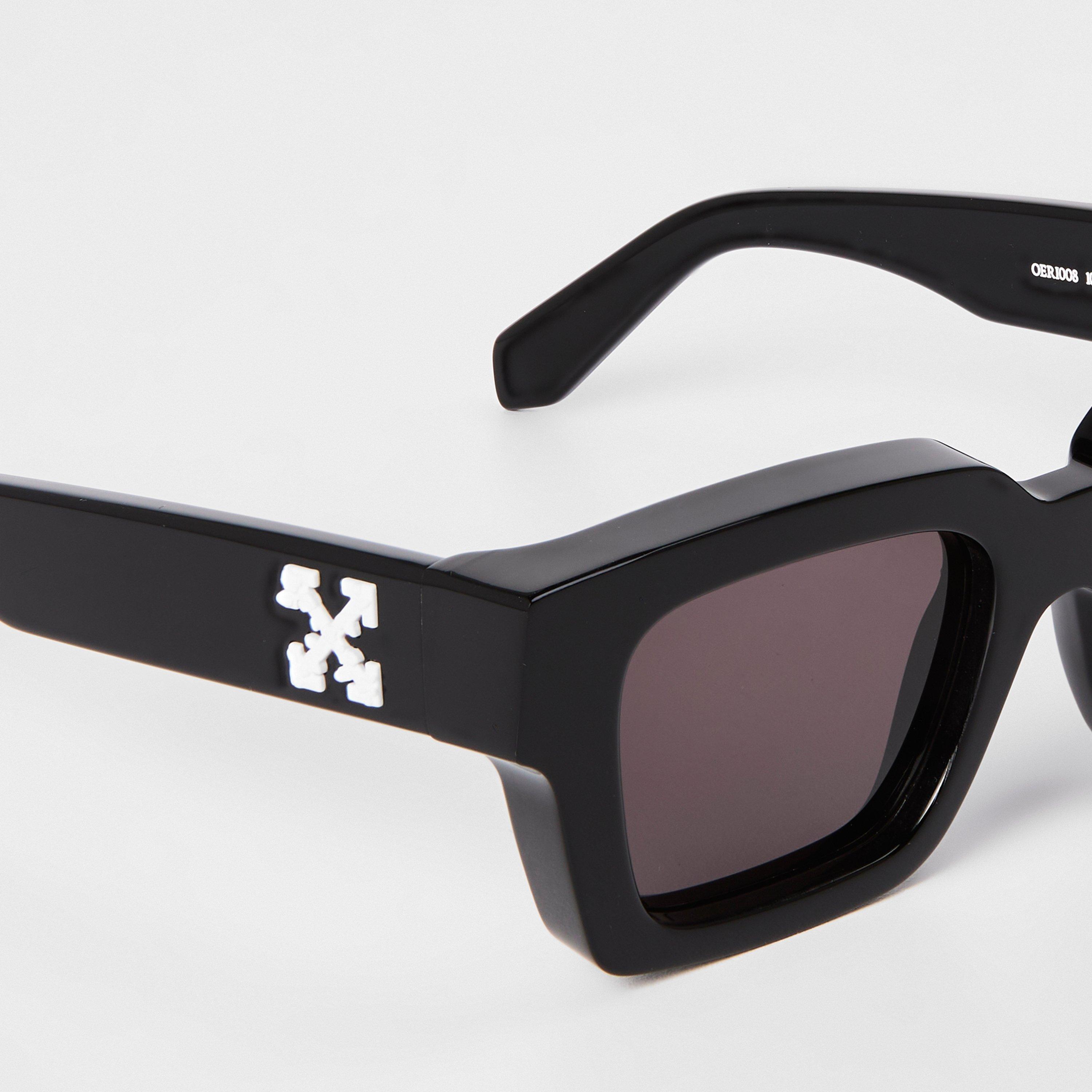 Black/Grey - Off White - Unisex  Virgil Sung 53 Square Sunglasses - 4