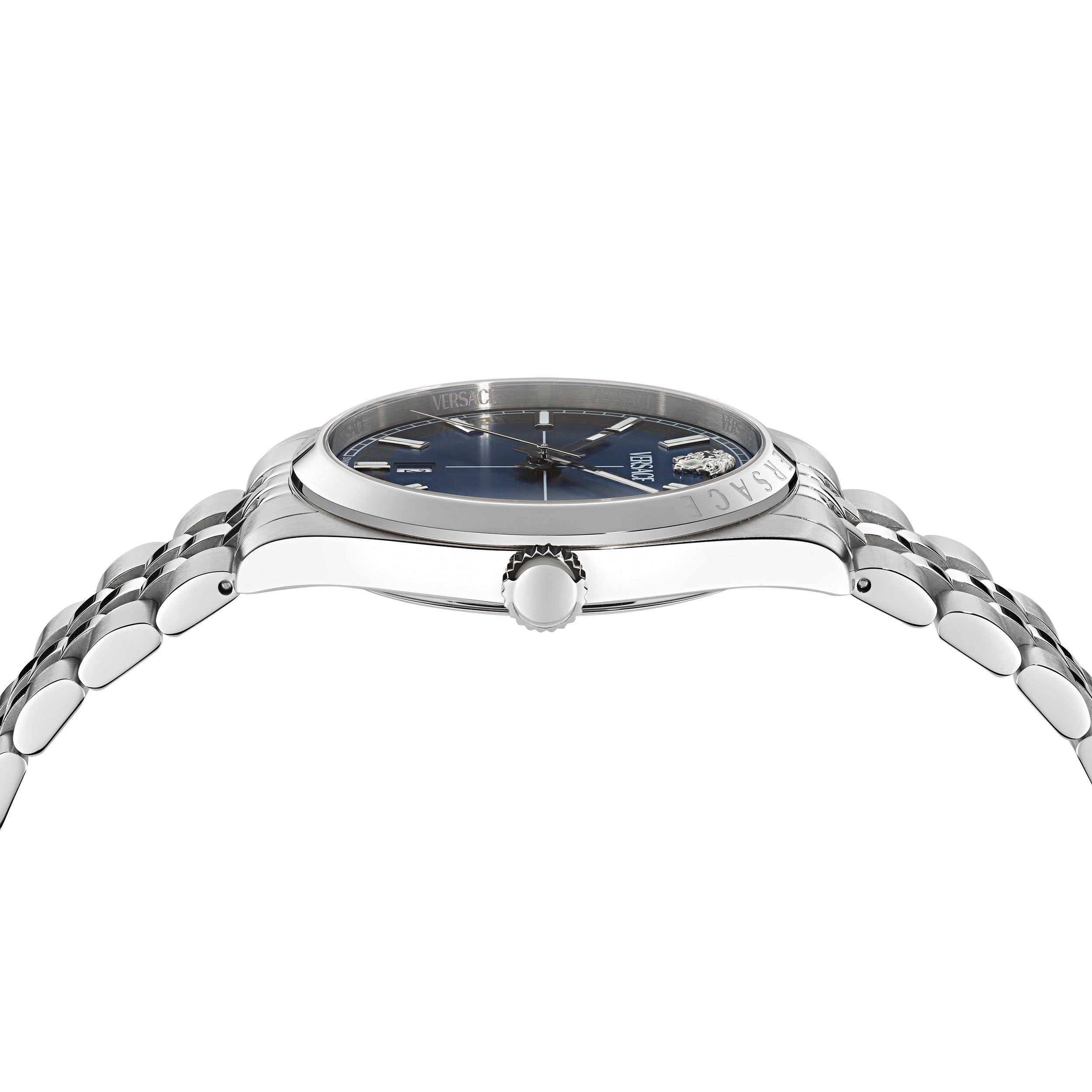 Blue/Steel - Versace - Men's Millenyium Analogue Quartz Watch - 2