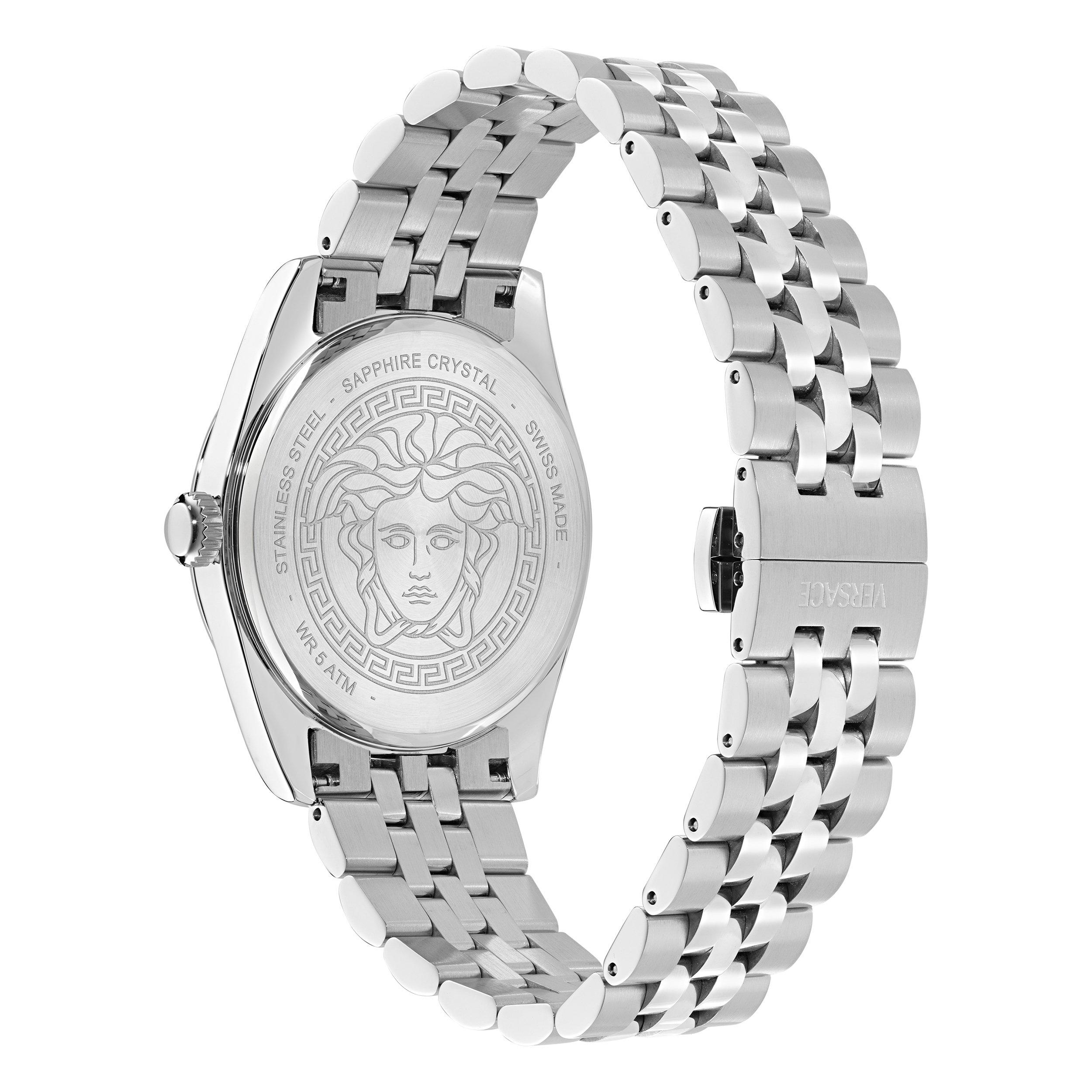 Blue/Steel - Versace - Men's Millenyium Analogue Quartz Watch - 3