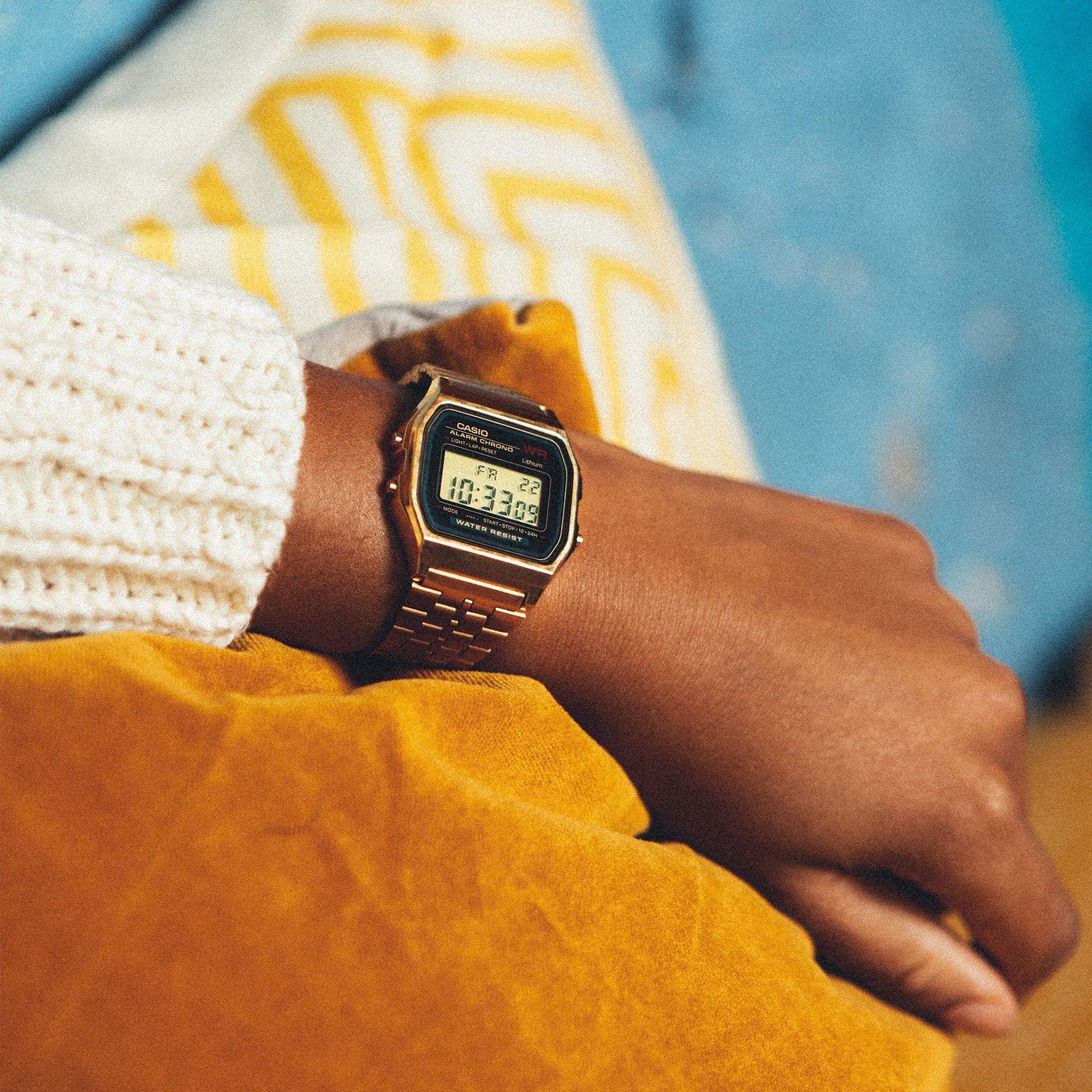 Gold - Casio - Adults Digital Watches - 3