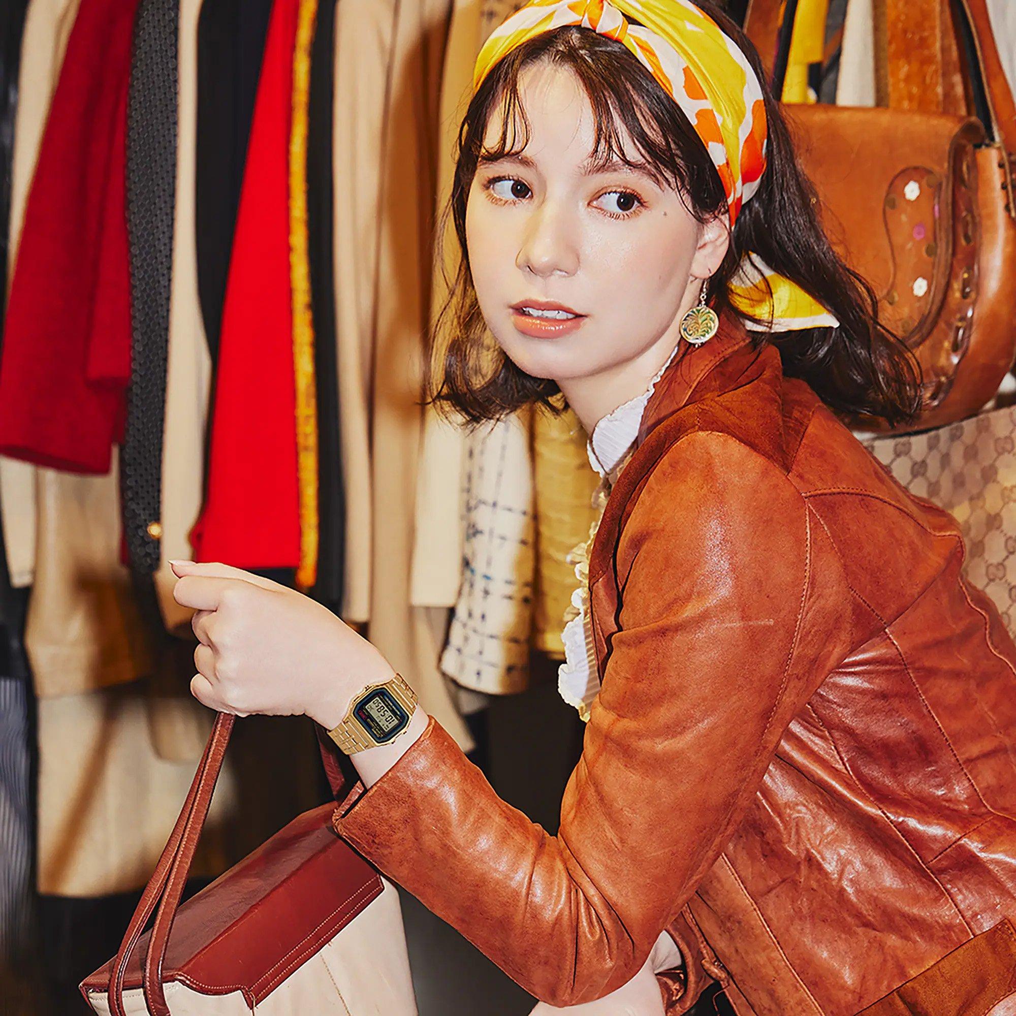 Gold - Casio - Adults Digital Watches - 5