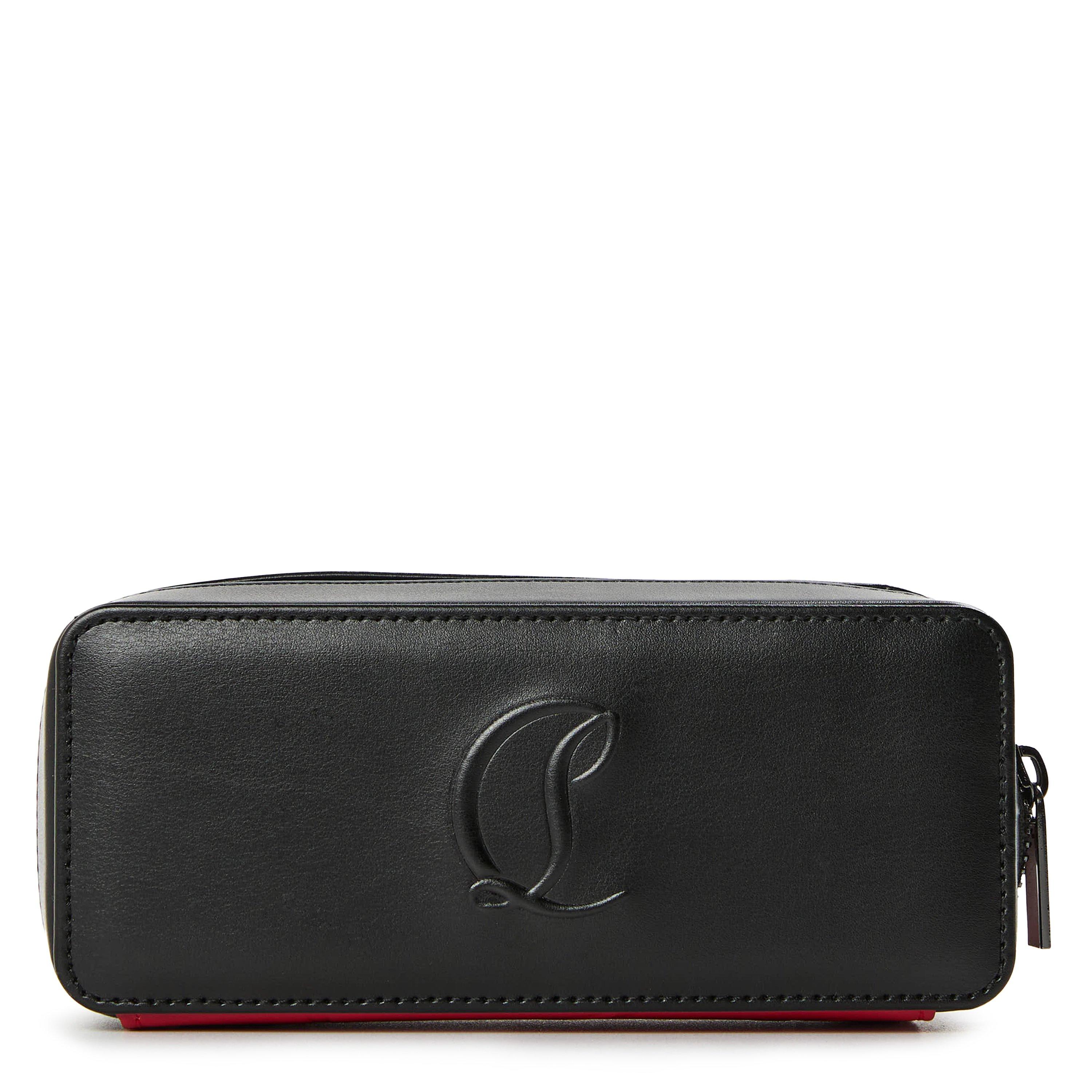 Black/Smoke - Christian Louboutin - Women's Round Sunglasses - 4