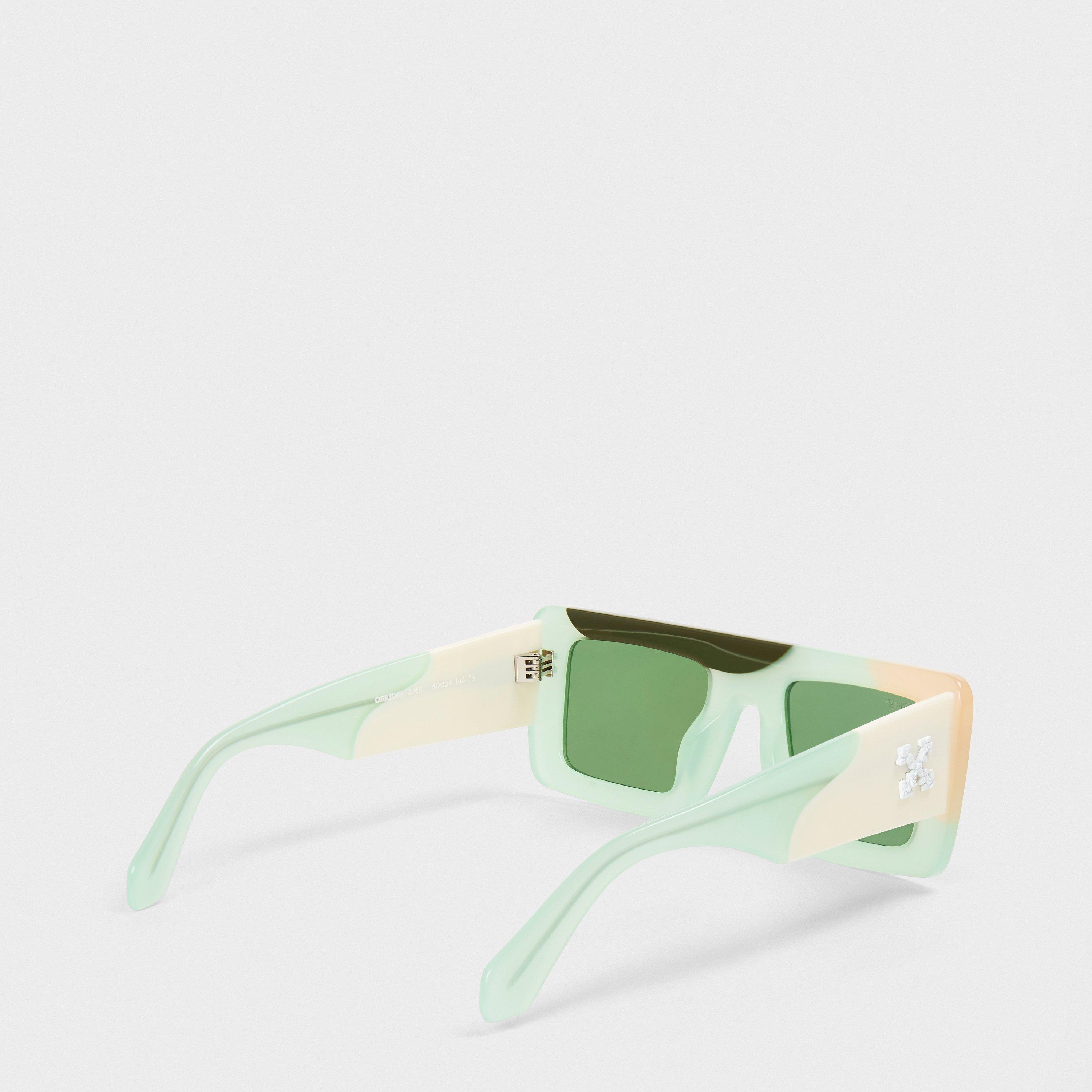 Meerkleurig - Off White - Geometric UV Protection Square Sunglasses - 2