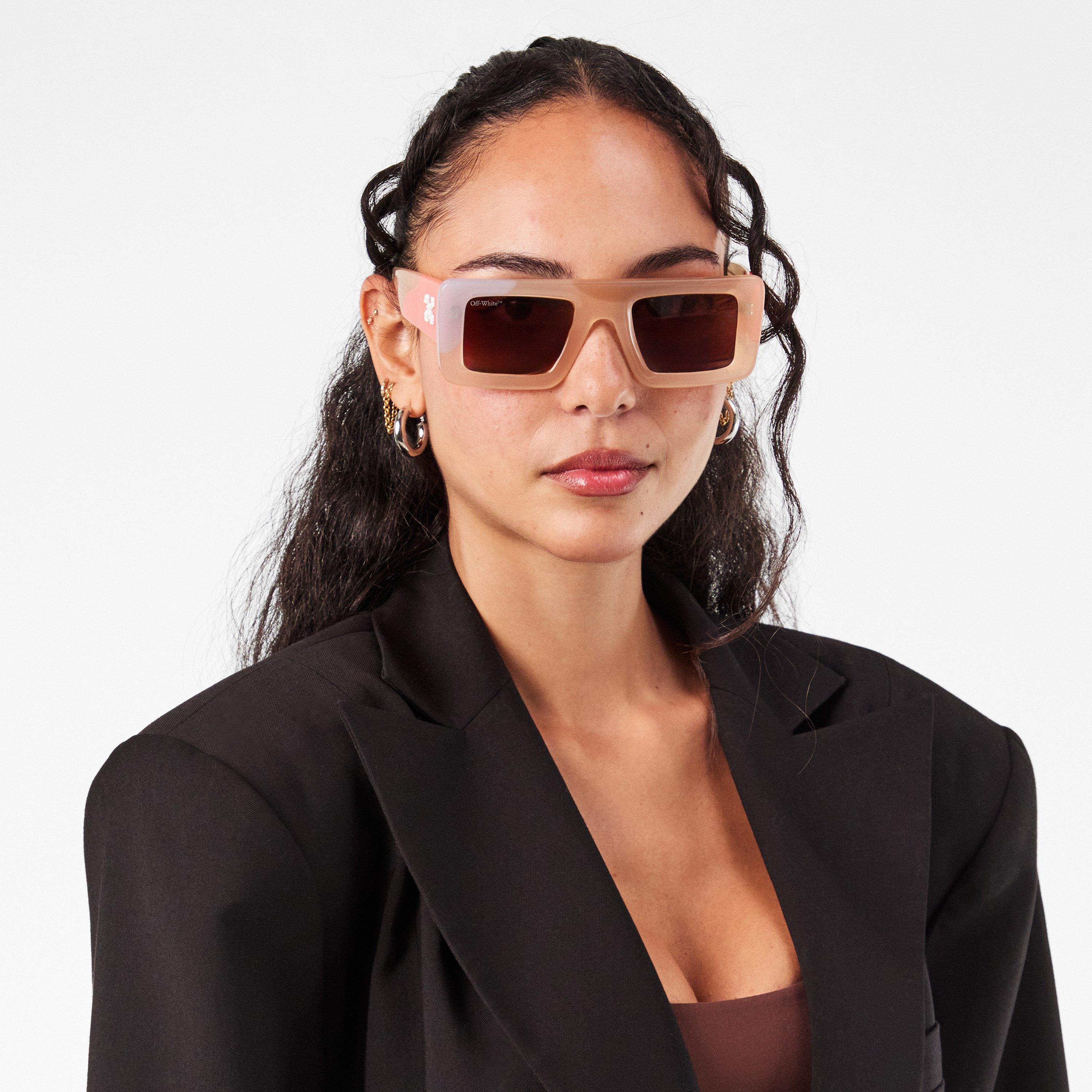 Multi - Off White - Unisex Square Sunglasses - 3