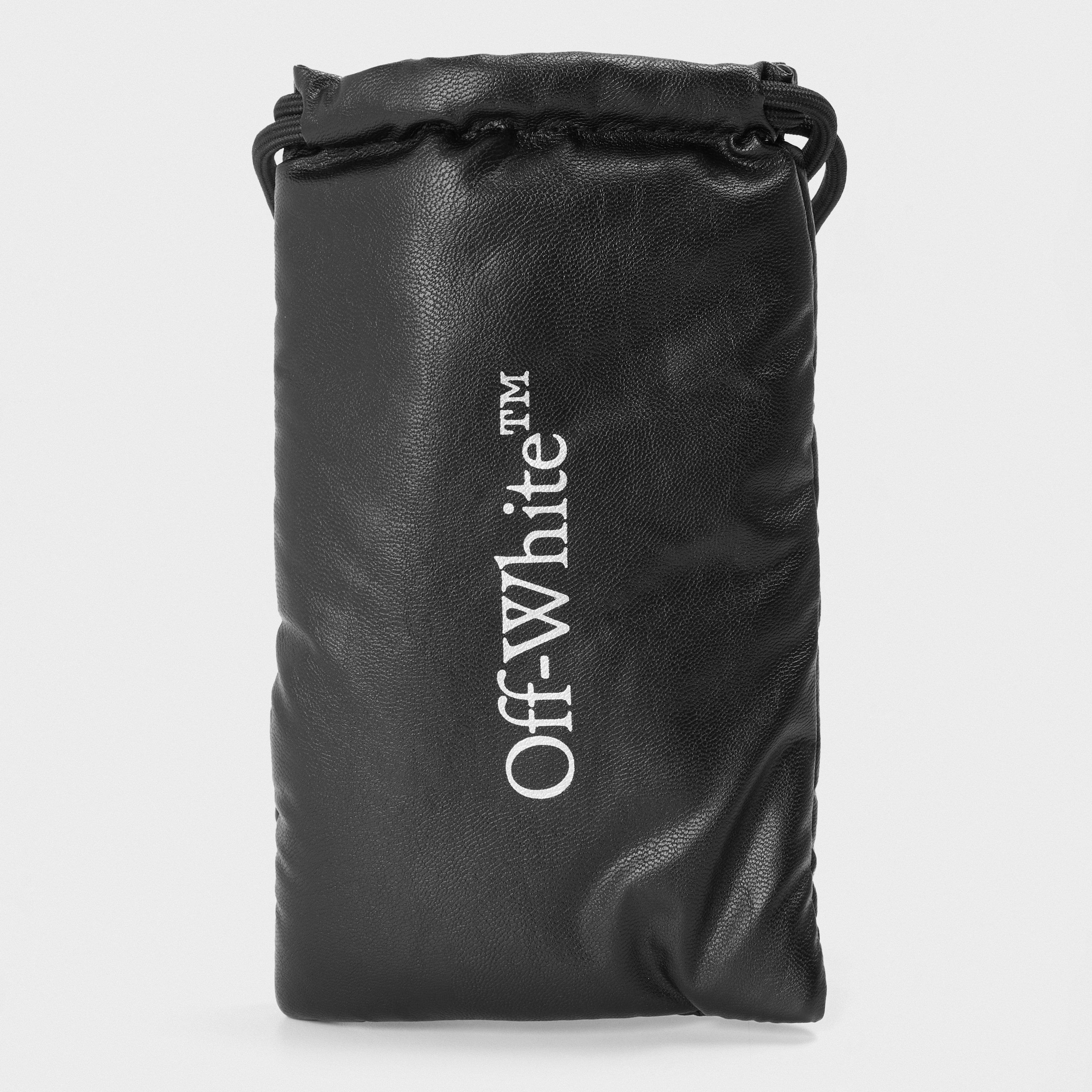 Teal/Dark Grey - Off White - Unisex Square Sunglasses, Square Design - 4