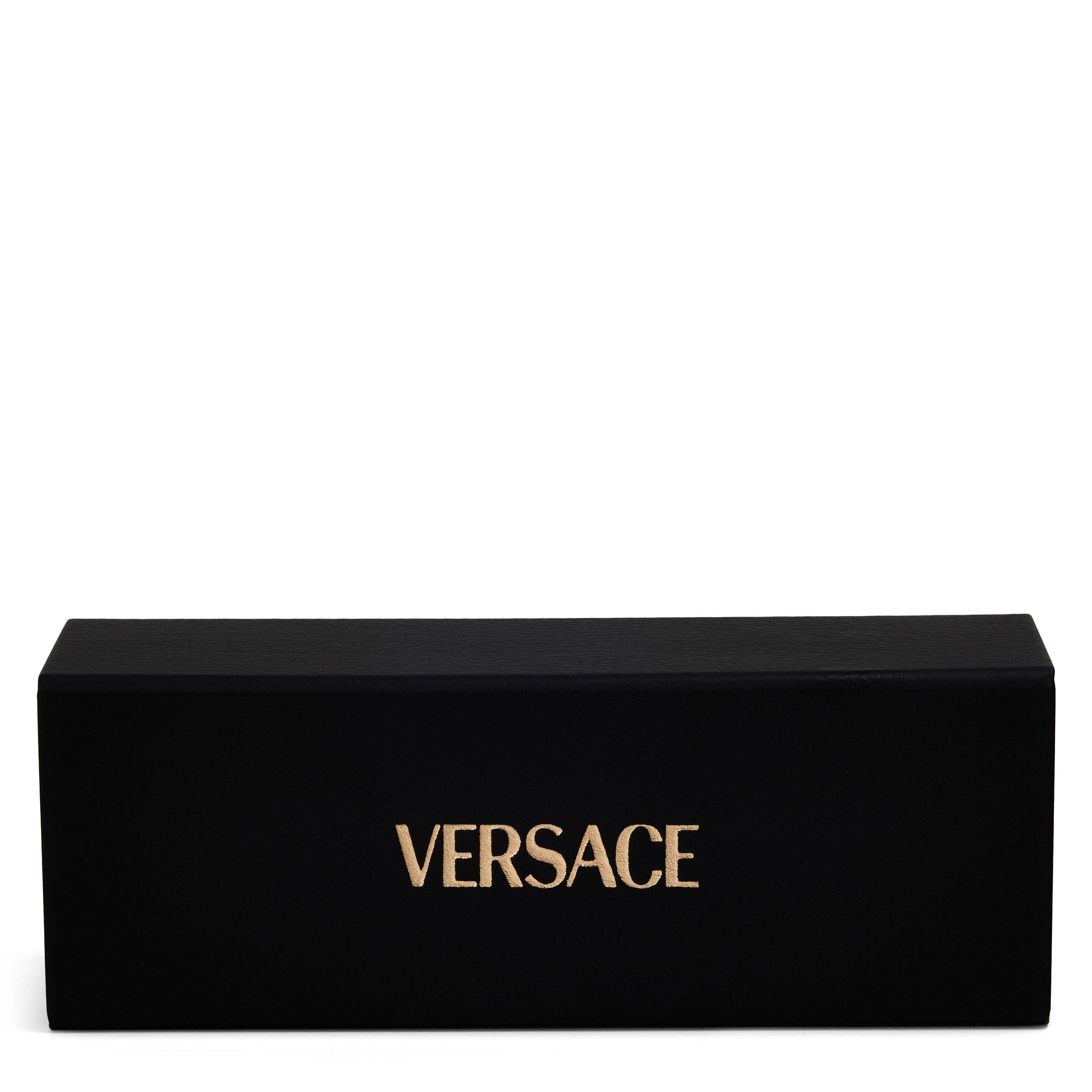 Gold/Black - Versace - Men's 0VE4361 Oval Sunglasses - 5