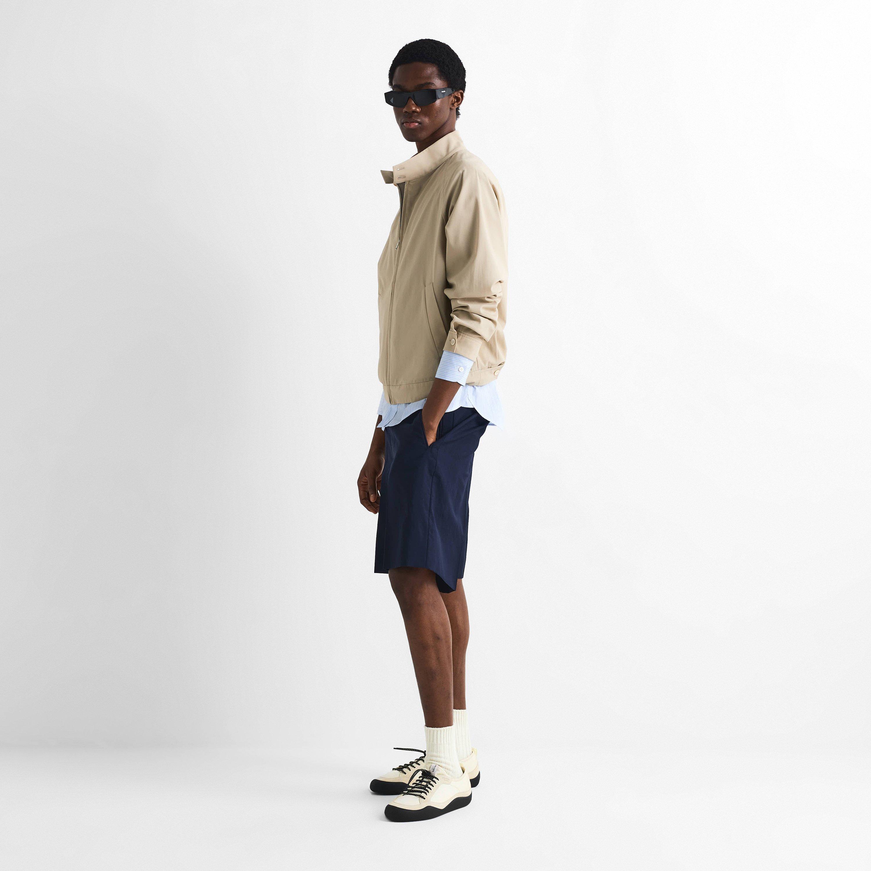 Black - Prada - Men's Shield Sunglasses - 6